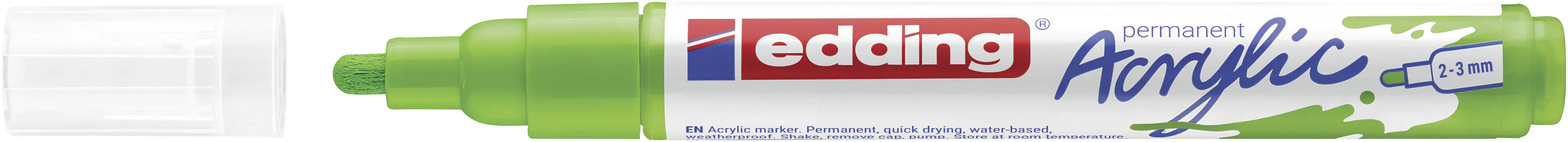 edding 5100 Acrylmarker medium gelbgrün