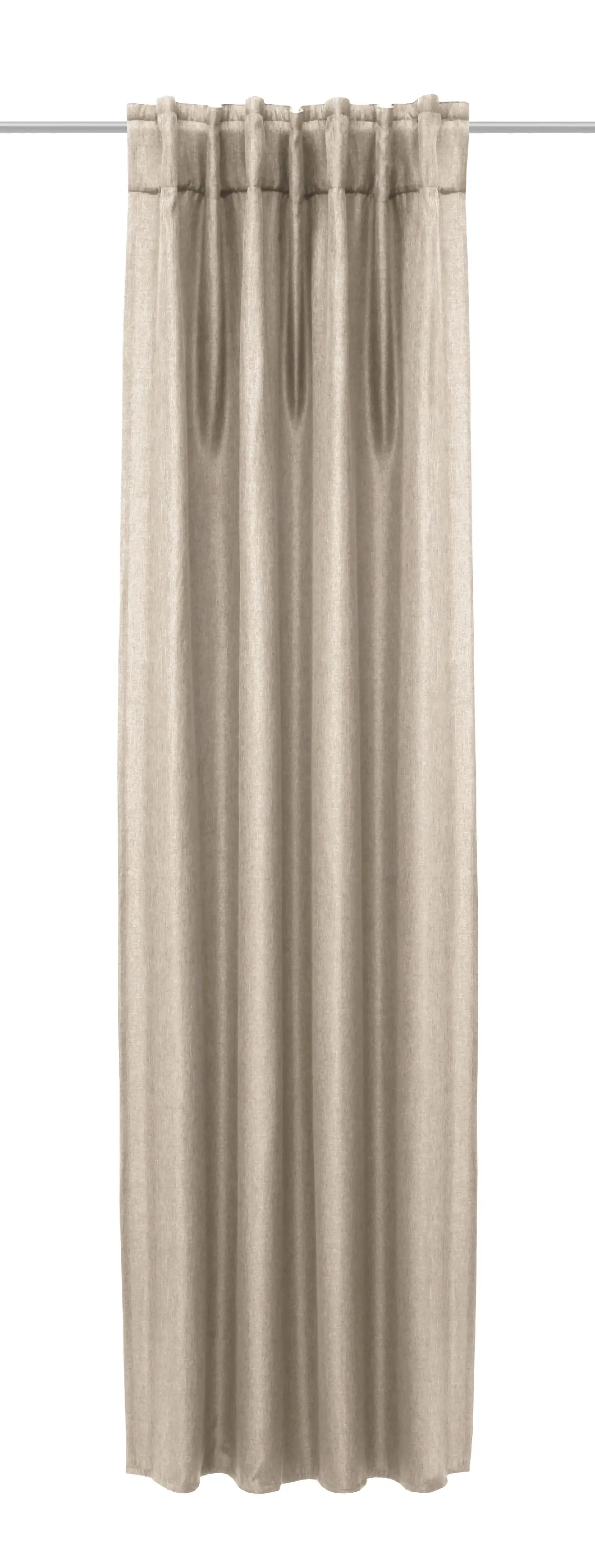 Neusser Collection Verdunklungsschal Dimout Sibille beige, 135 x 245 cm