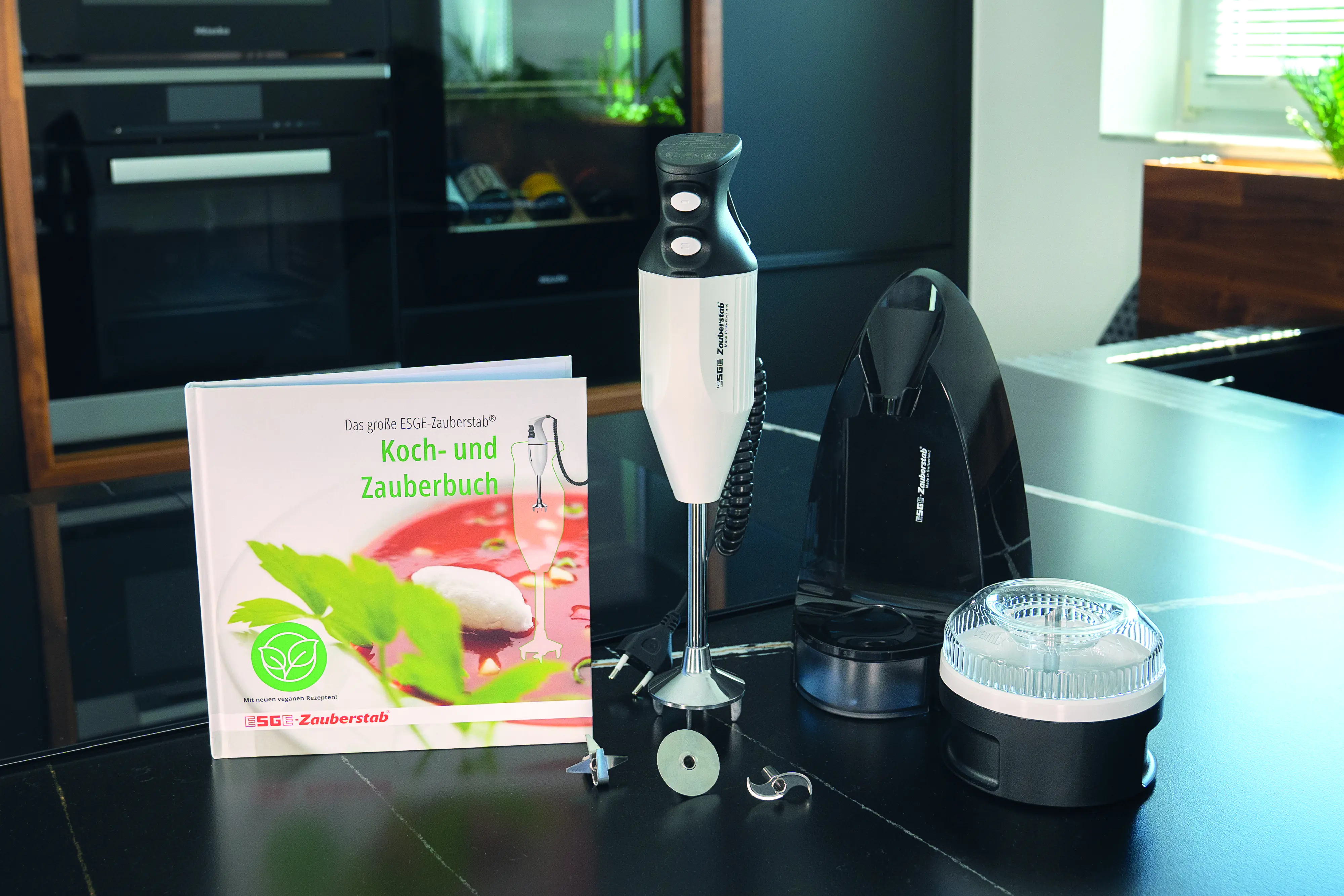 ESGE-Zauberstab M 180 Jubiläums Edition Petticoat weiß-schwarz 180 Watt