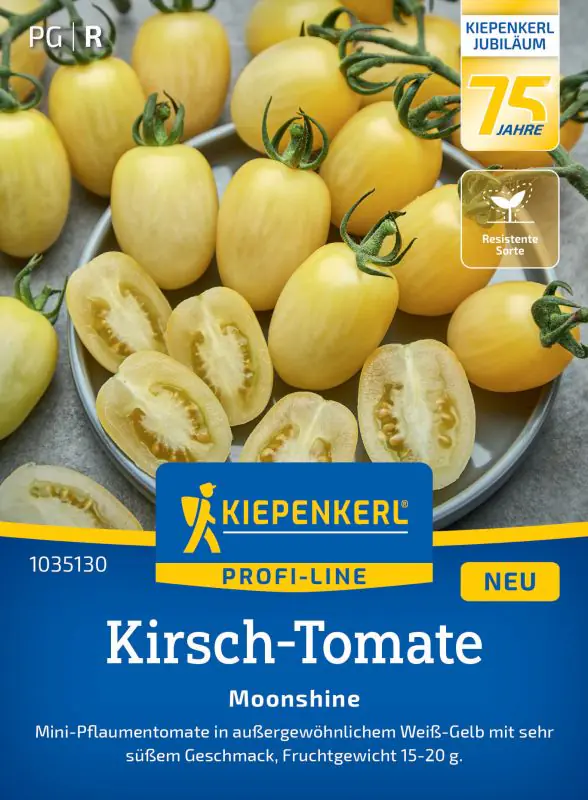 Kiepenkerl Profi-Line Saatgut Kirsch-Tomaten Moonshine für ca. 5 Pflanzen