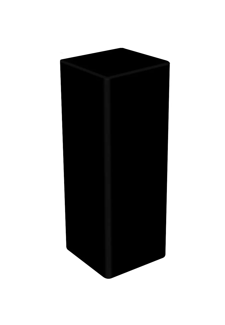 FN Neuhofer Eckenstäbchen 16,5 x 60 mm schwarz 2 Stück