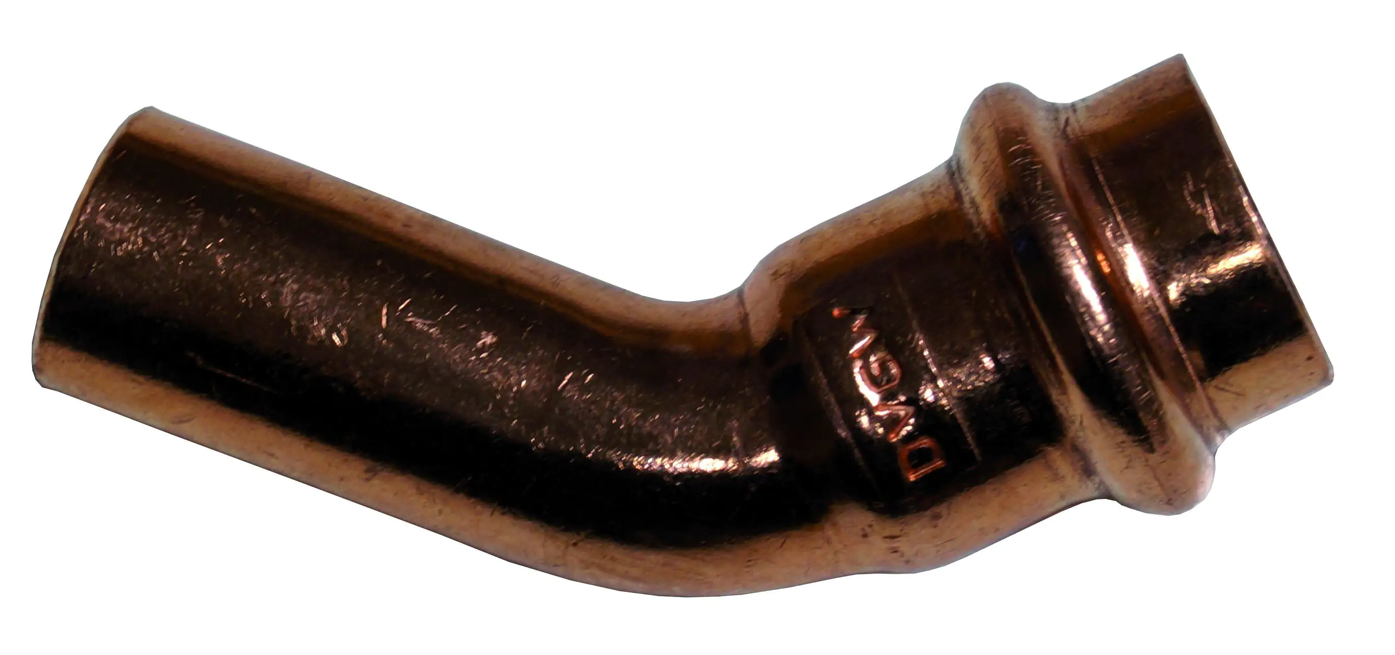 Cornat Press-Bogen 45° Kupfer, ø 15 mm, 10 Stück