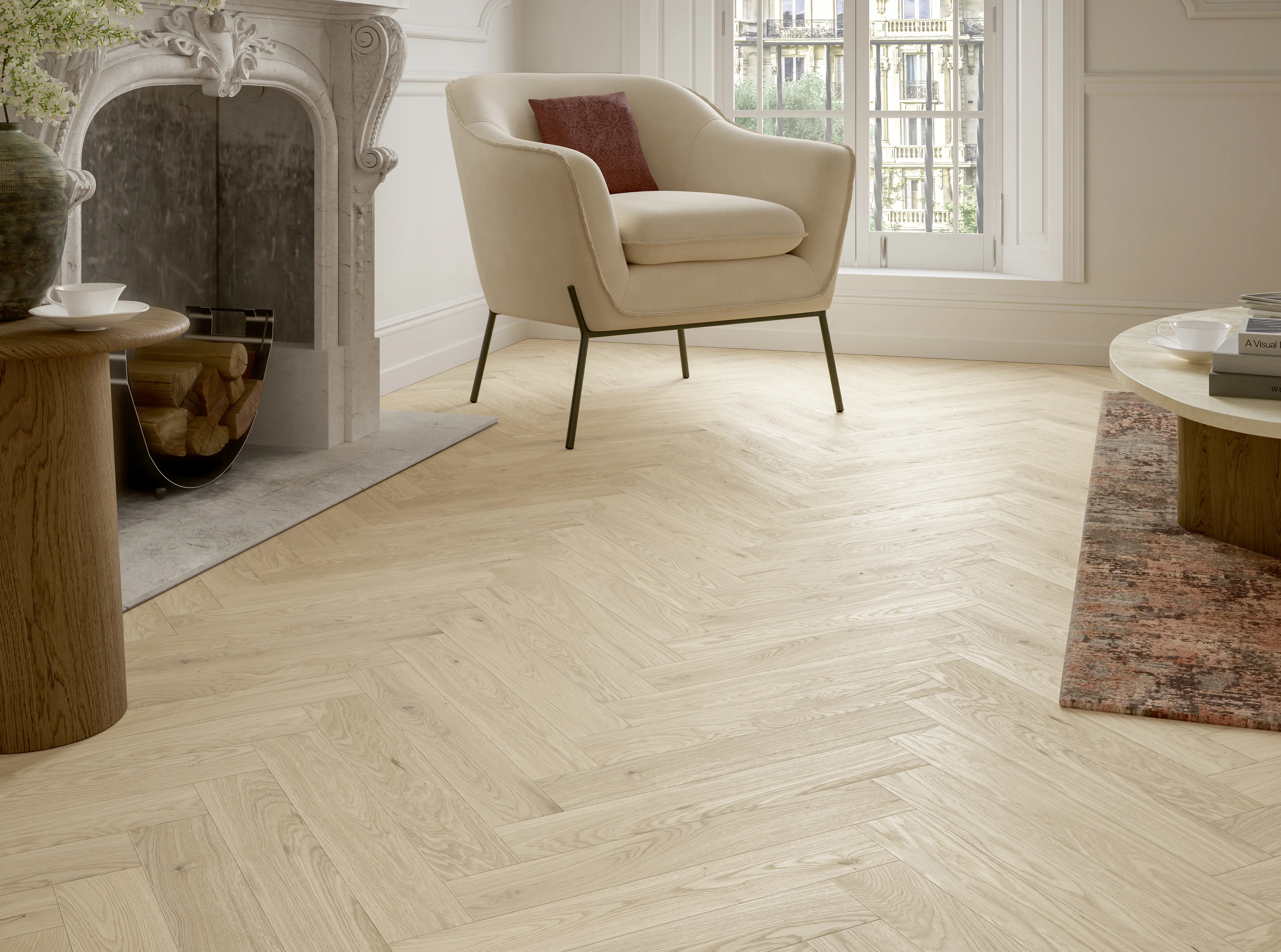 Parador Parkett Trendtime 3 Living Plus Eiche Bardolino weiß lackversiegelt matt weiß Minifase Parador Parkett Trendtime 3 Living Plus Eiche Bardolino weiß lackversiegelt matt weiß Minifase