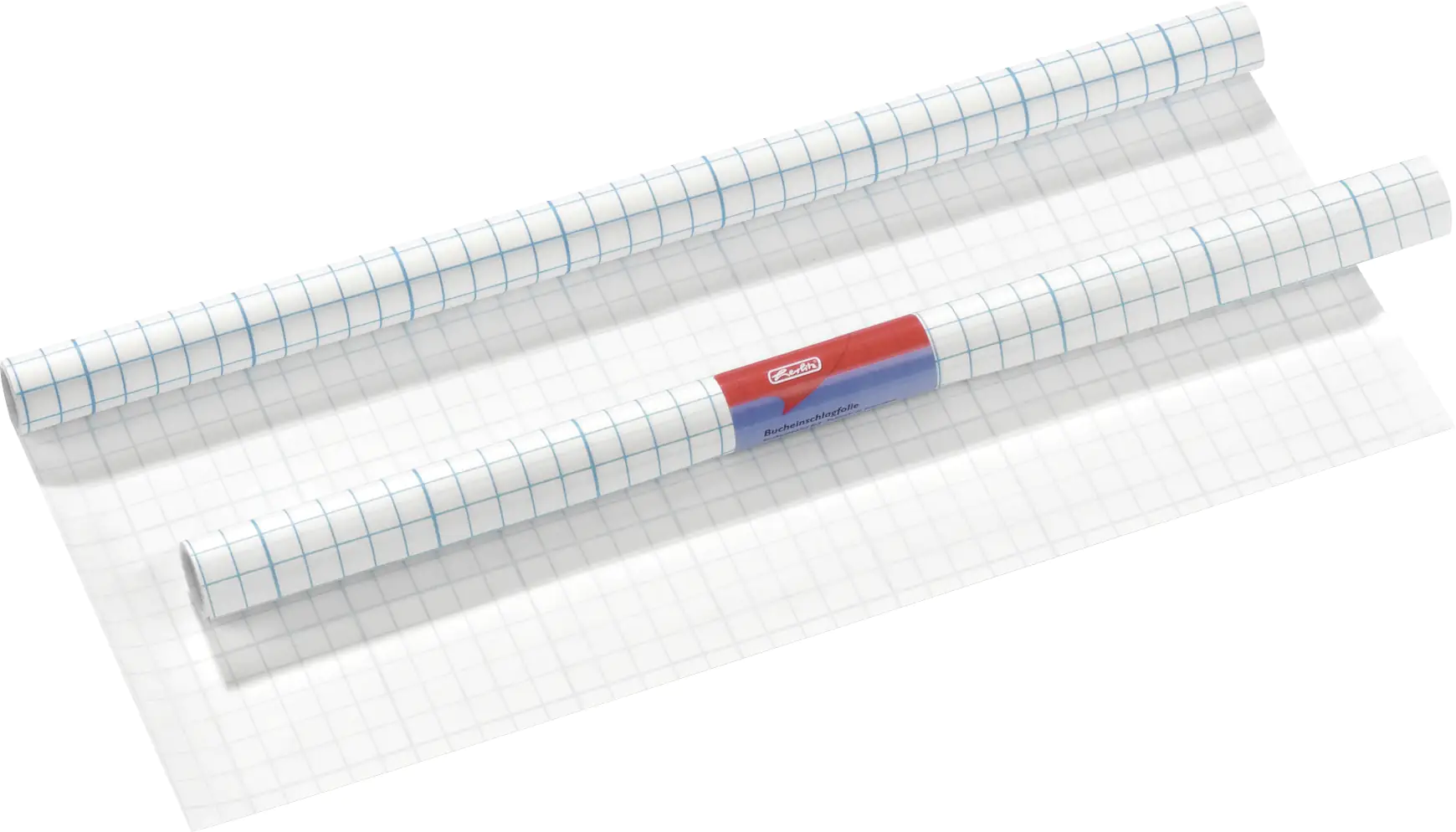 herlitz Bucheinschlagfolie farblos selbstklebend 40 x 100 cm