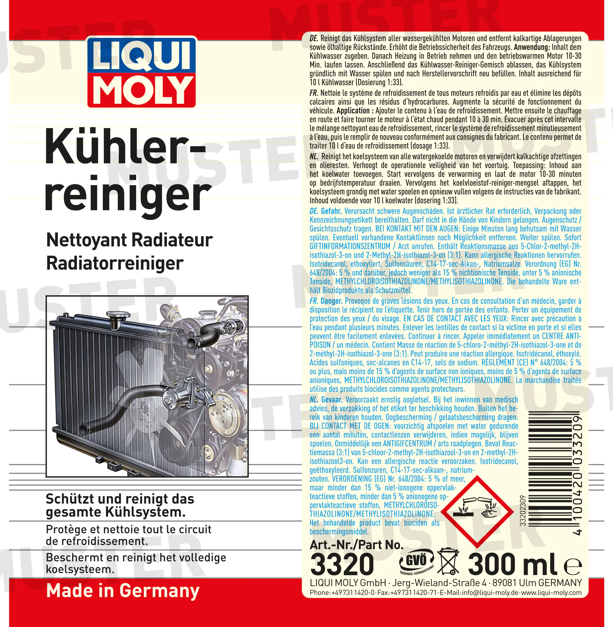 Liqui Moly Kühlerreiniger 300 ml