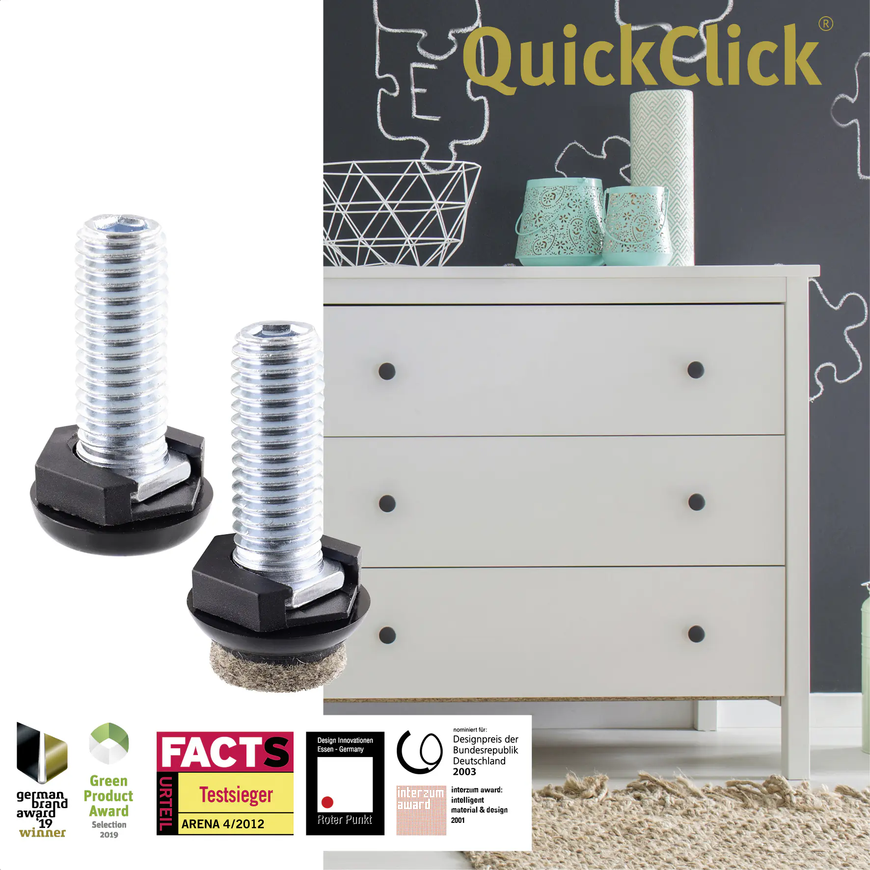 Wagner Möbelfuß Justus Kunststoff Ø 2 x 2,5 cm schwarz 4 Stück Wagner Möbelfuß Justus Kunststoff Ø 2 x 2,5 cm schwarz 4 Stück