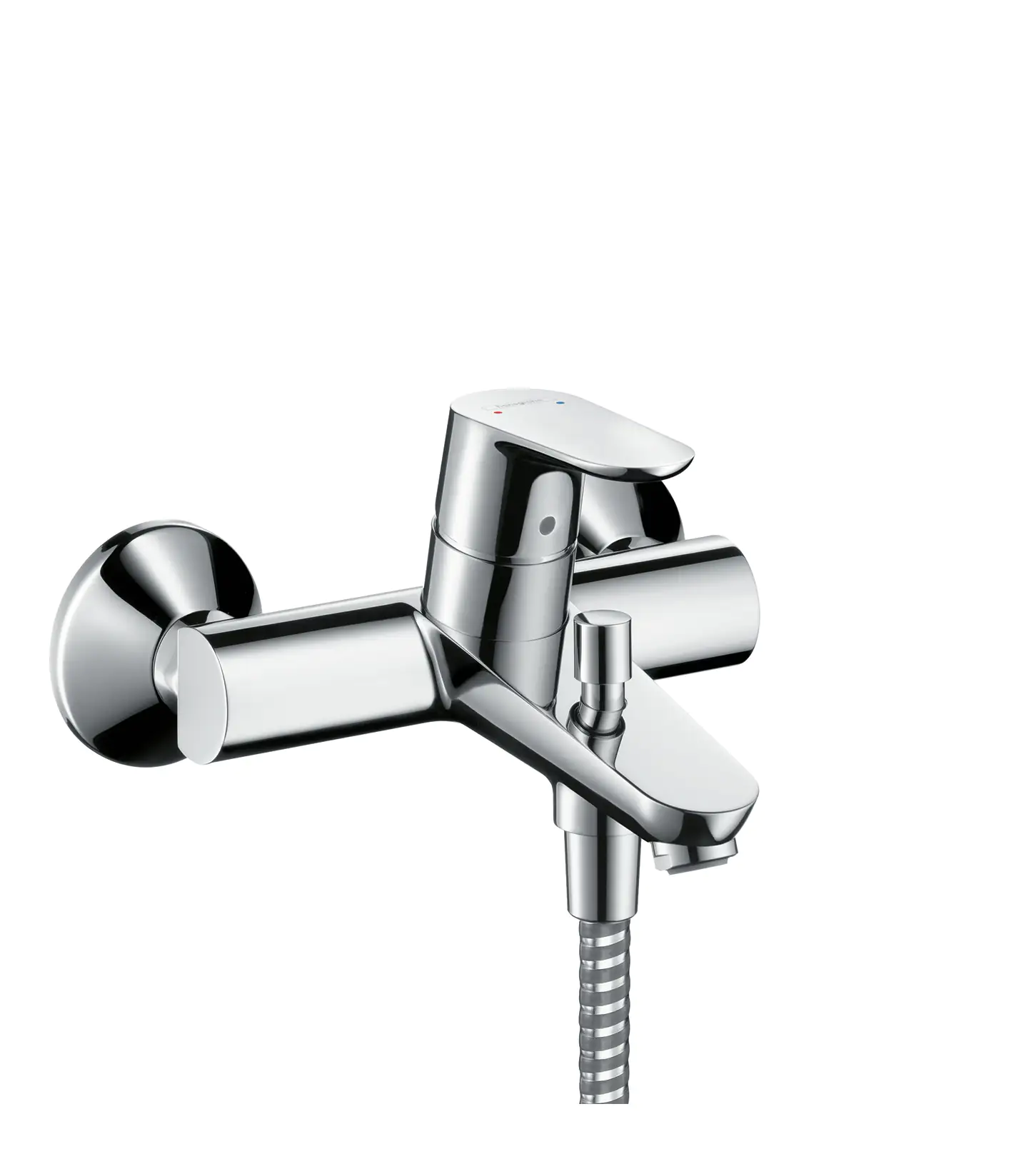 Hansgrohe Badewannenarmatur Focus E verchromt