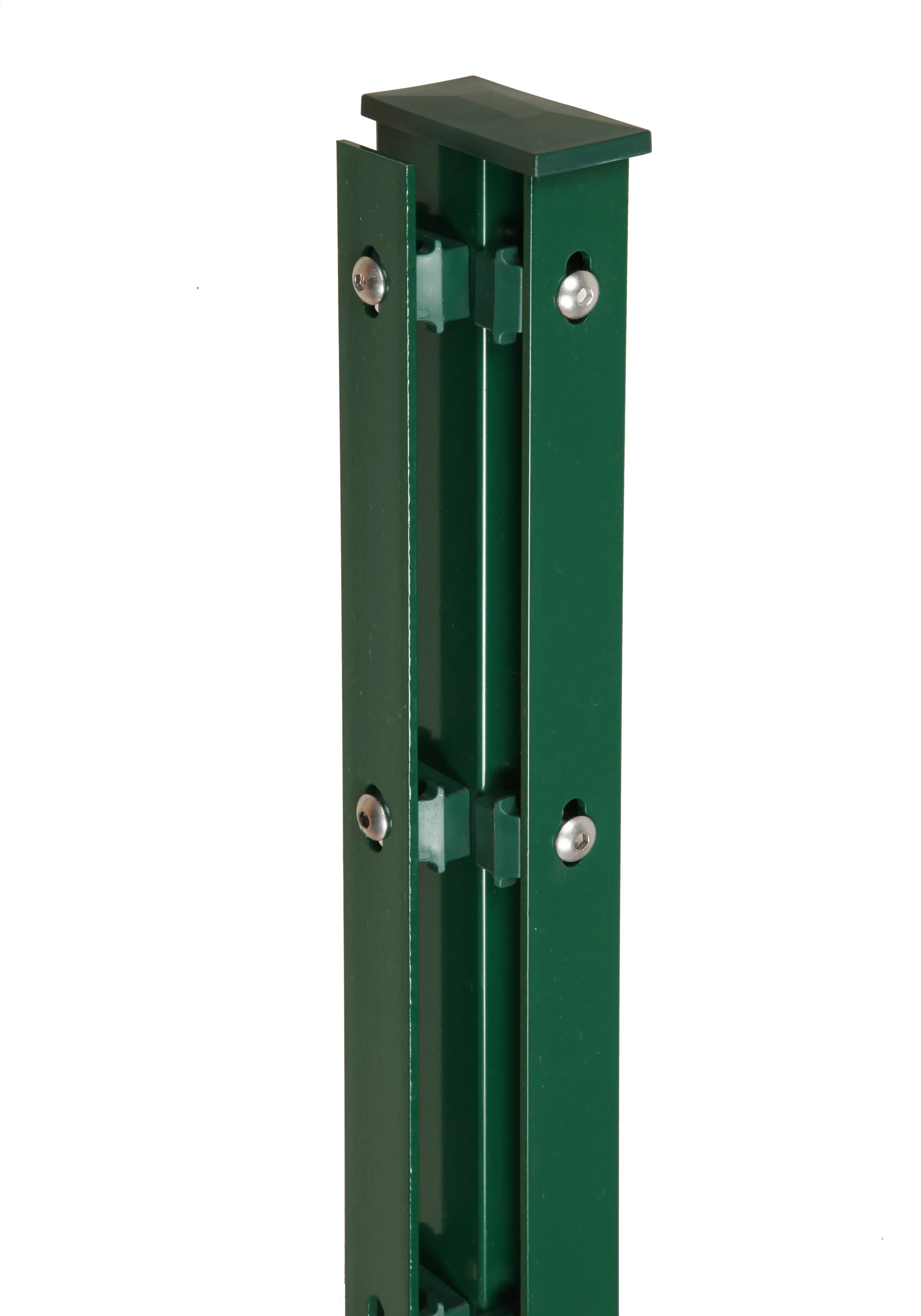 Floraworld Zauneckpfosten Premium 180 x 6 x 4 cm moosgrün