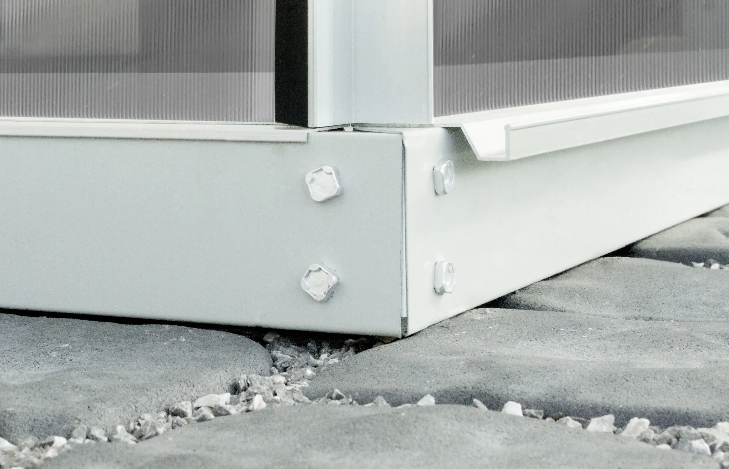 Vitavia Fundamentrahmen 5000 192 x 254 cm aluminium 6 cm hoch