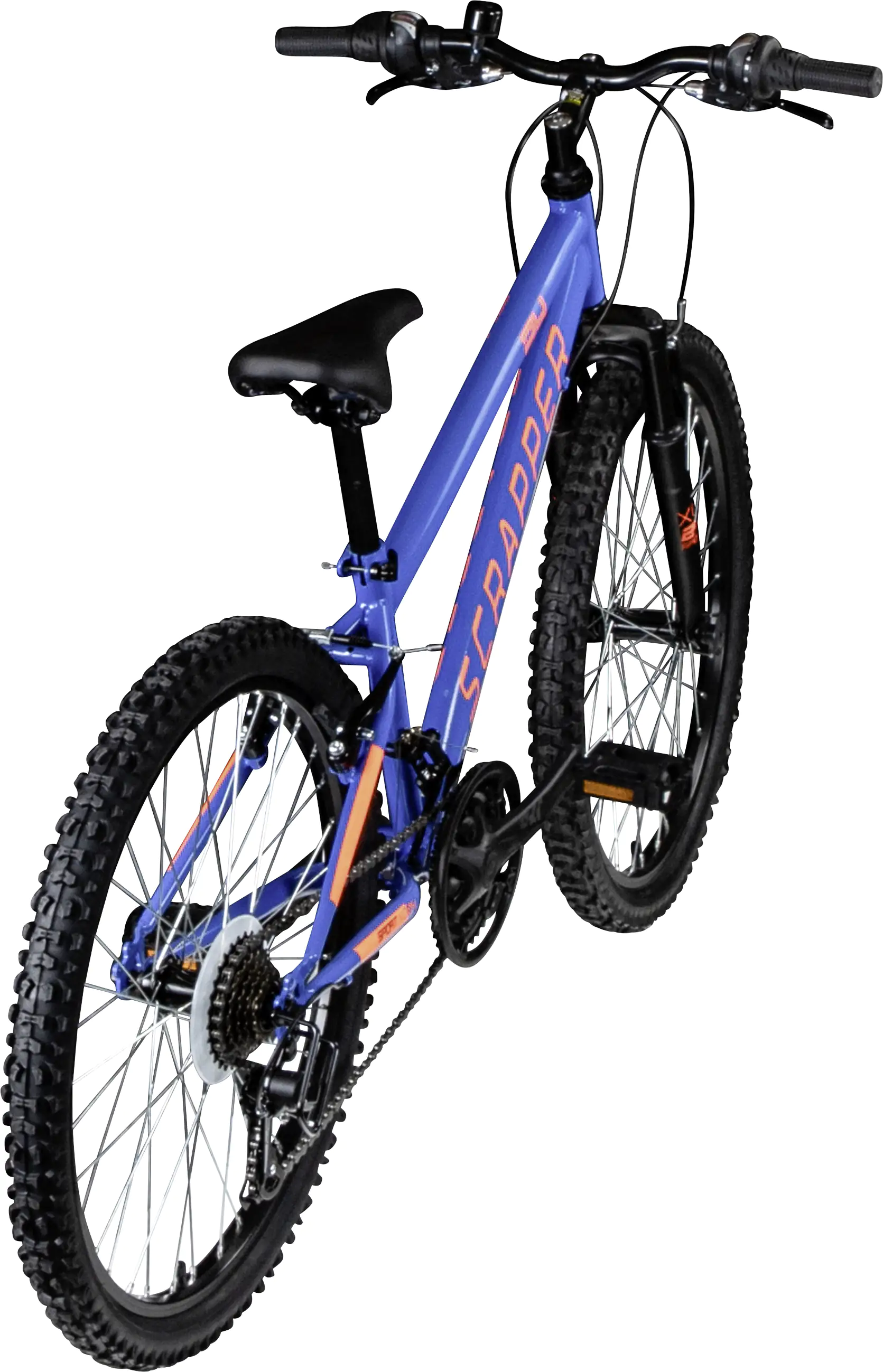 Scrapper Mountainbike XC SPORT 24 2.1 BT 24 Zoll RH 34cm 18-Gang blau orange Scrapper Mountainbike XC SPORT 24 2.1 BT 24 Zoll RH 34cm 18-Gang blau orange