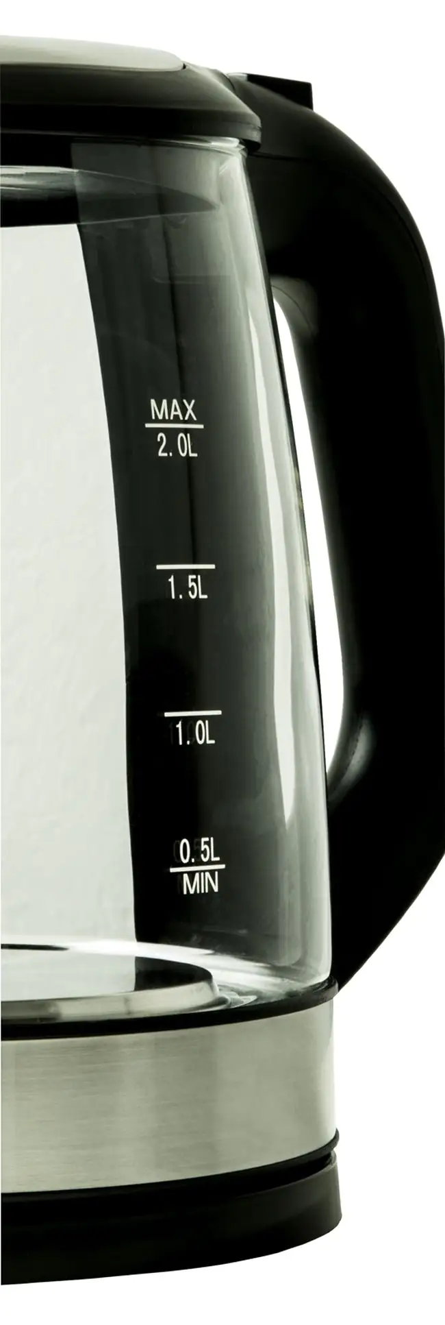 Exquisit Wasserkocher WK 3501 2200 Watt, Füllmenge 2,0 L, Glas