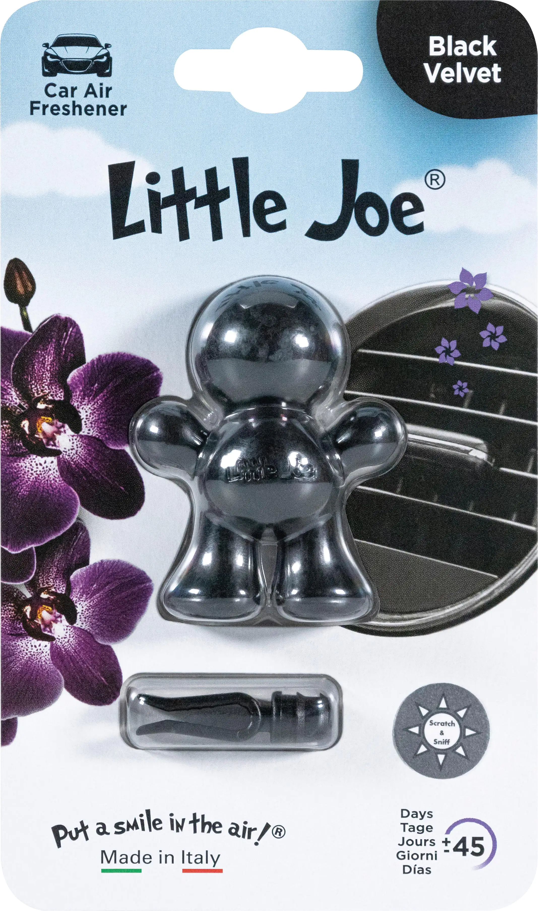 Little Joe Lufterfrischer Clip Black Velvet