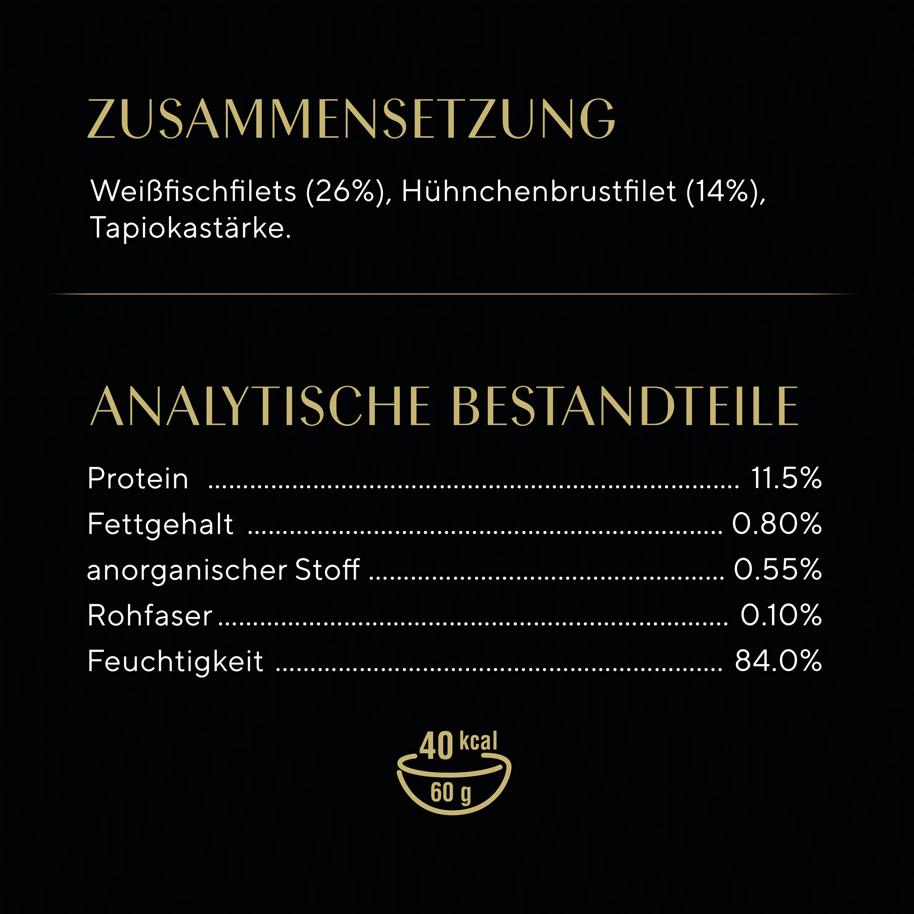 Sheba Filets Katzennassfutter Adult 60 g Weißfisch