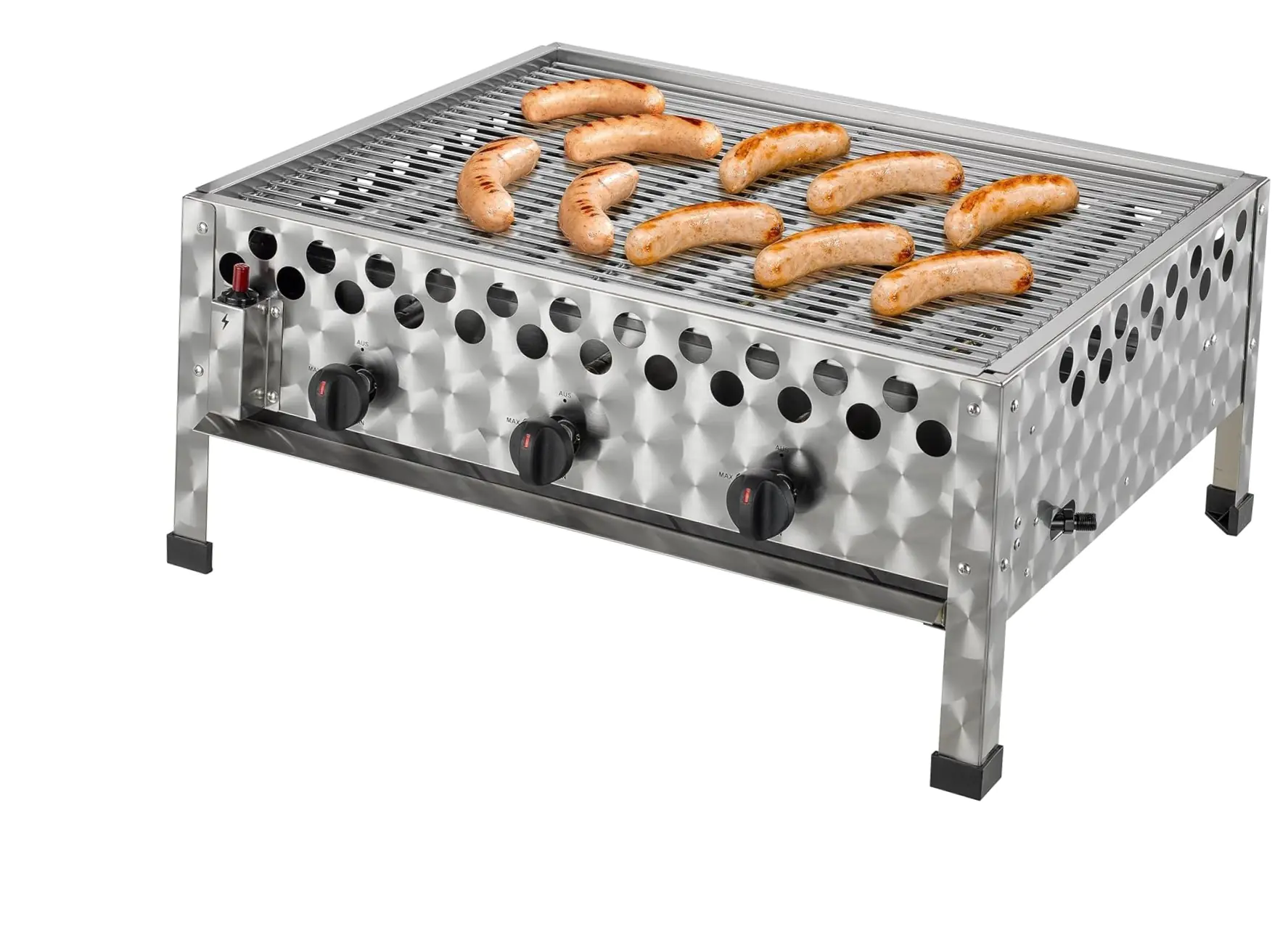 Tepro Wurstbräter mit Grillrost, 60 x 48 cm Tepro Wurstbräter mit Grillrost, 60 x 48 cm