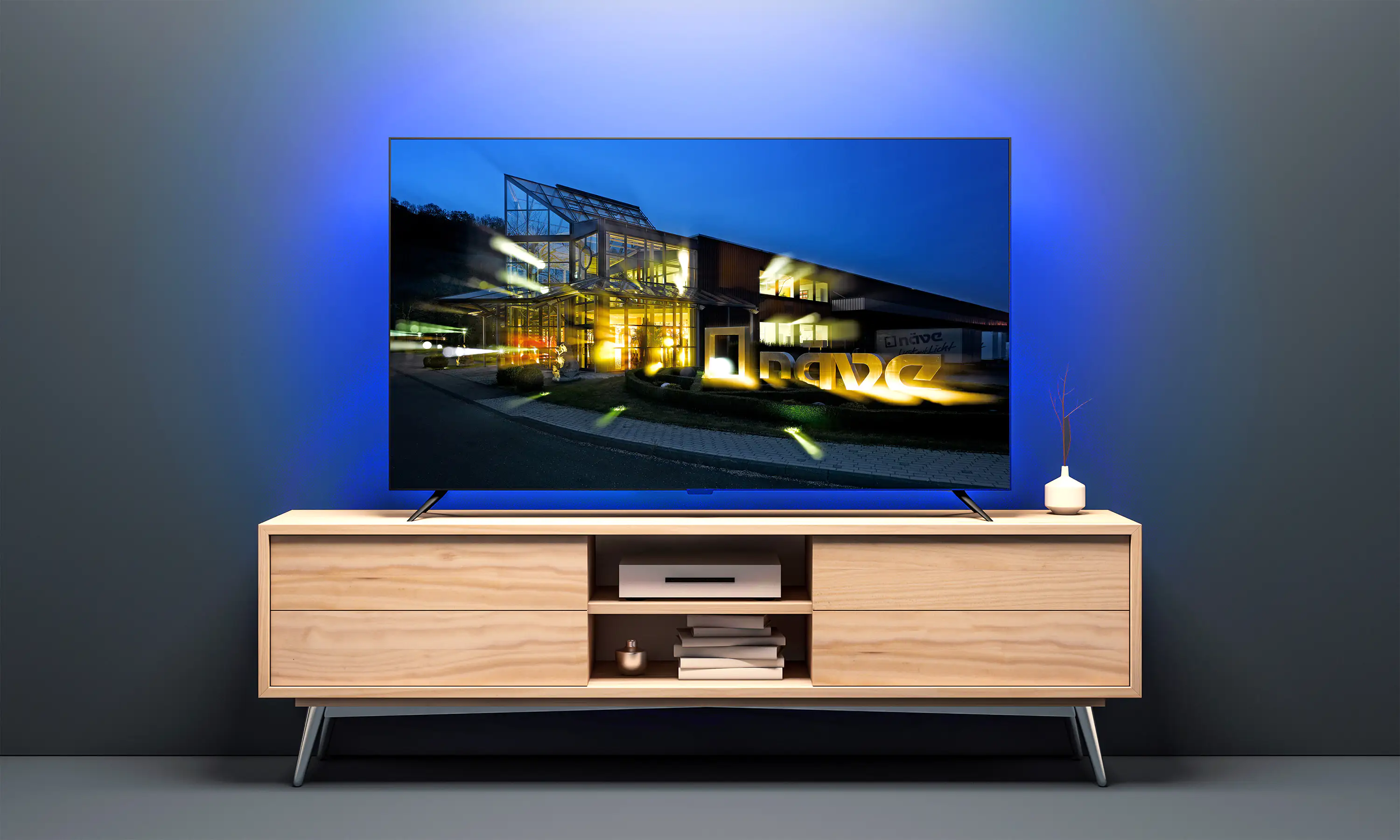 Näve LED Stripe RGB 5 m 24 W dimmbar