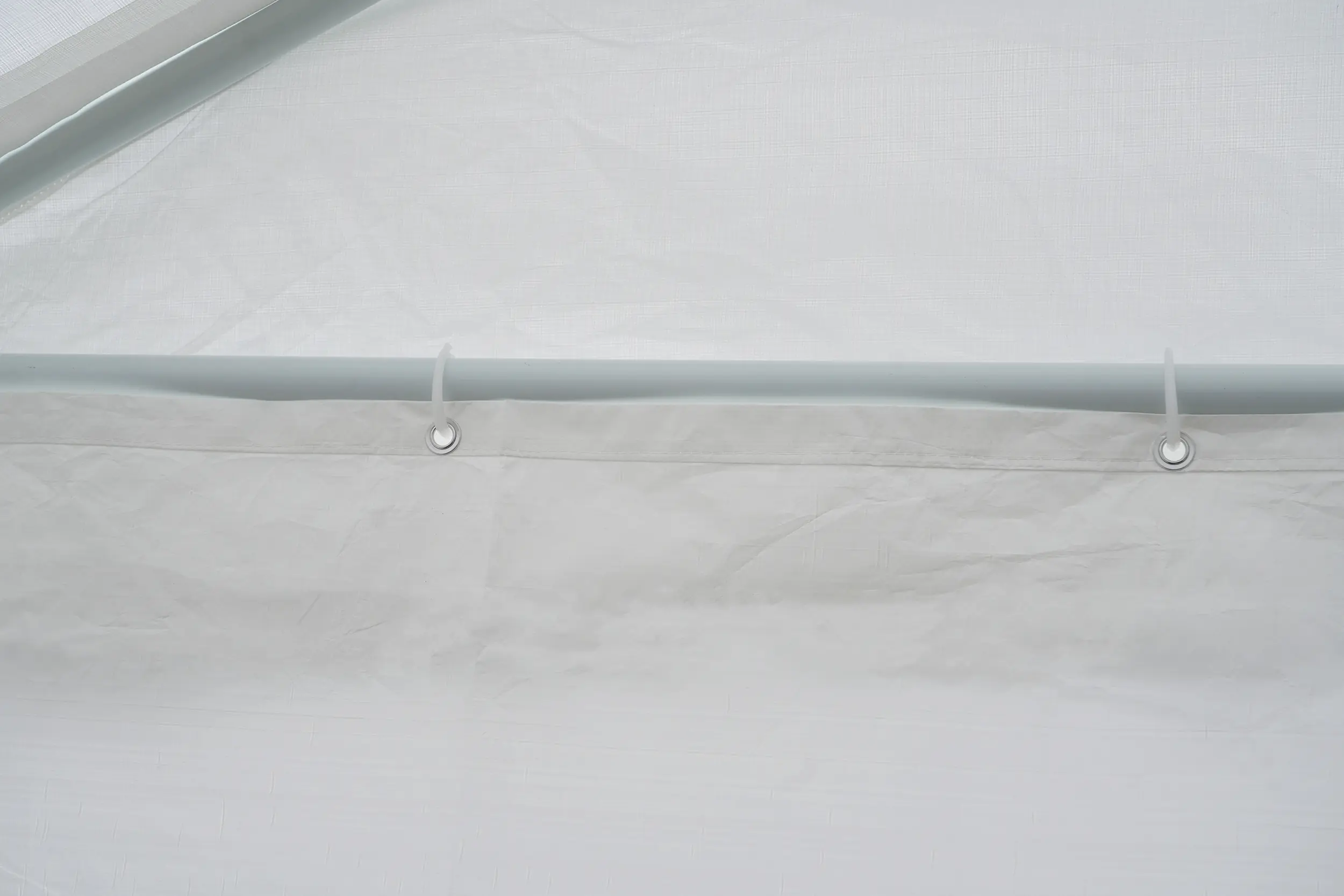 Primaster Großraumzelt 600 x 300 cm inkl. 2 Giebelseitenteilen weiß 