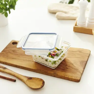 Rotho Kühlschrankdose Glas CLIC & LOCK 0,75 L, 3er Set Rotho Kühlschrankdose Glas CLIC & LOCK 0,75 L, 3er Set