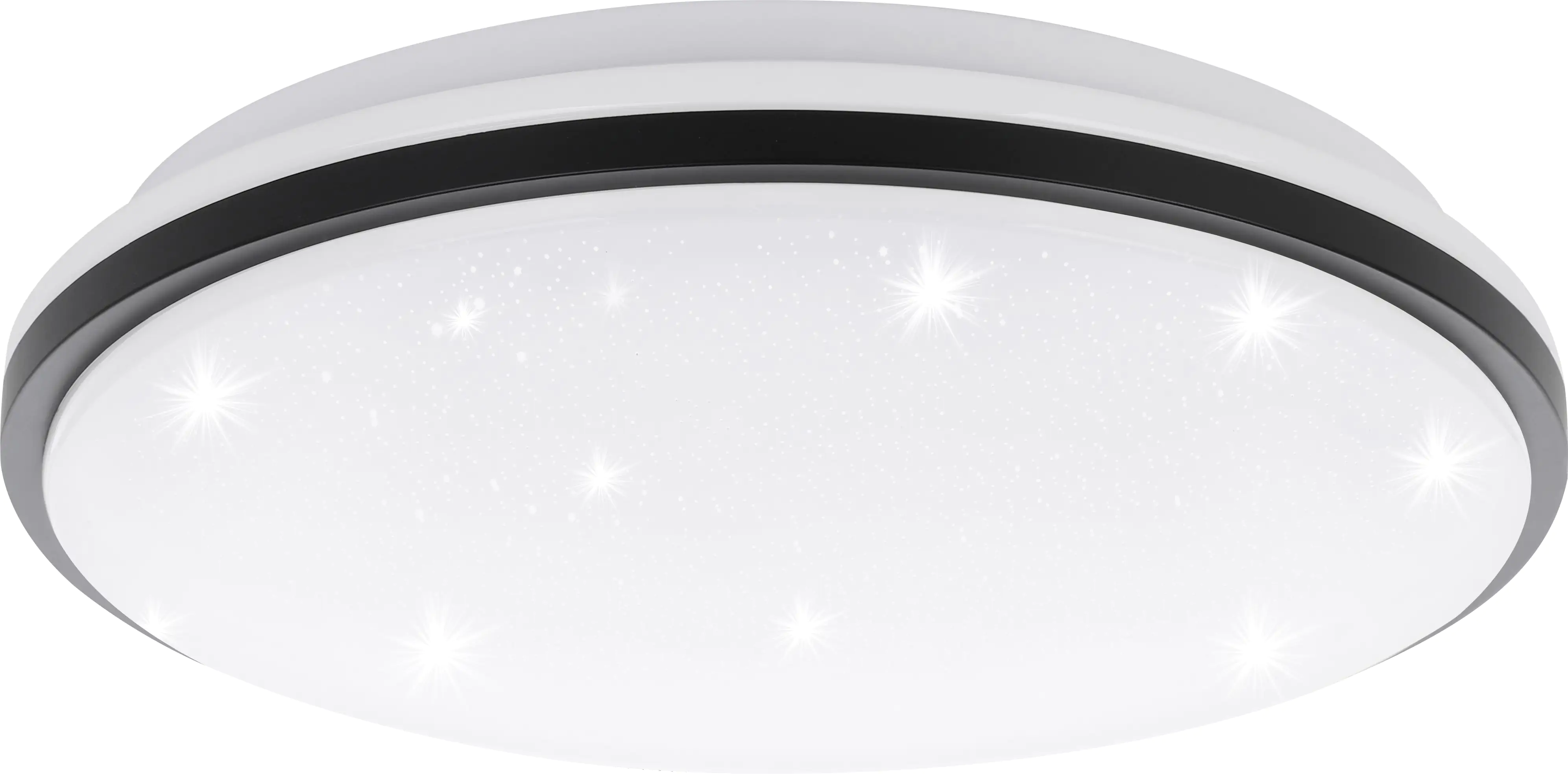 Eglo LED Deckenleuchte Marunella-S schwarz weiß Ø 34 cm mit Kristalleffekt Eglo LED Deckenleuchte Marunella-S schwarz weiß Ø 34 cm mit Kristalleffekt