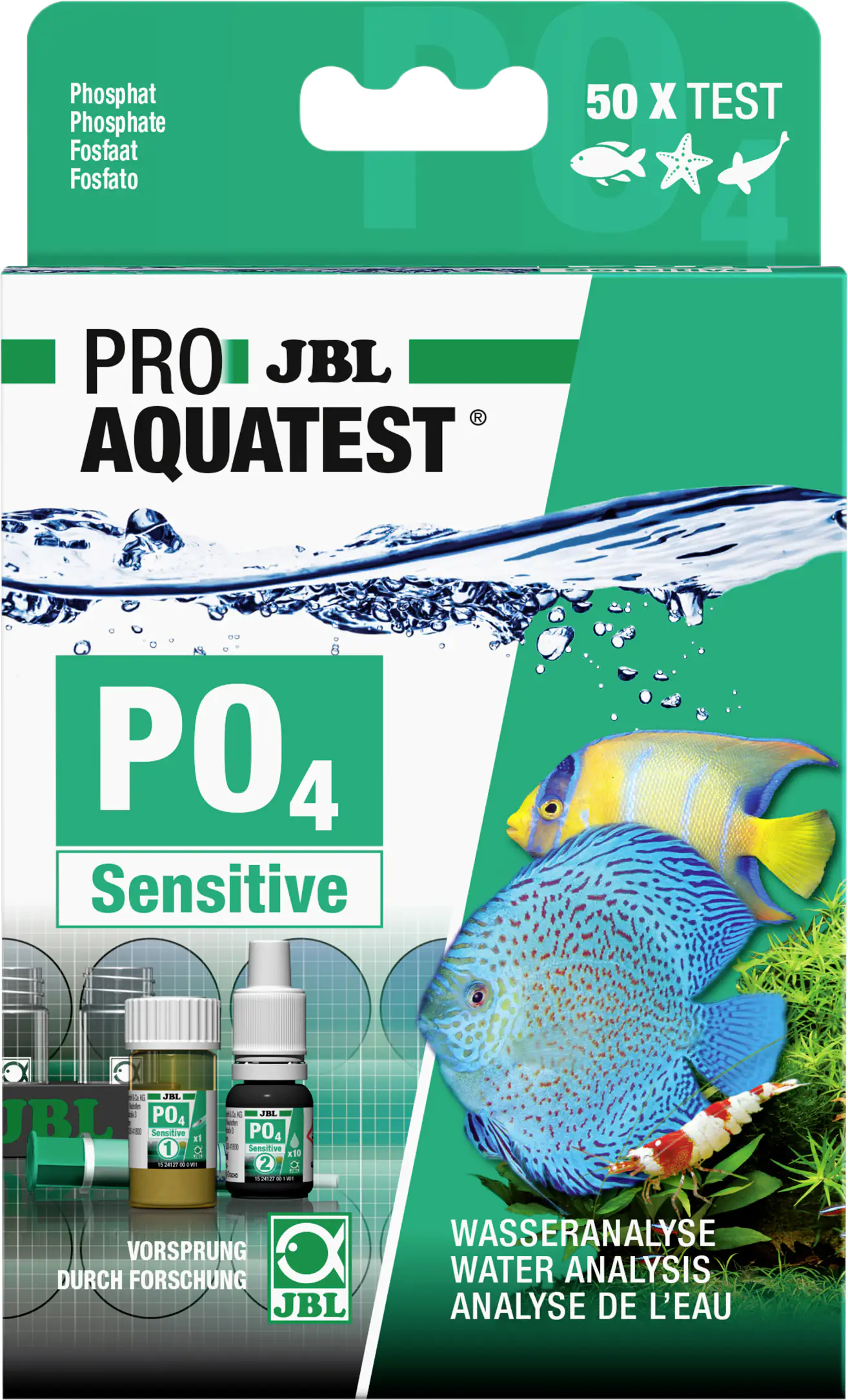 JBL PROAQUATEST PO4 Phosphat Sensitiv weiß / transparent / schwarz