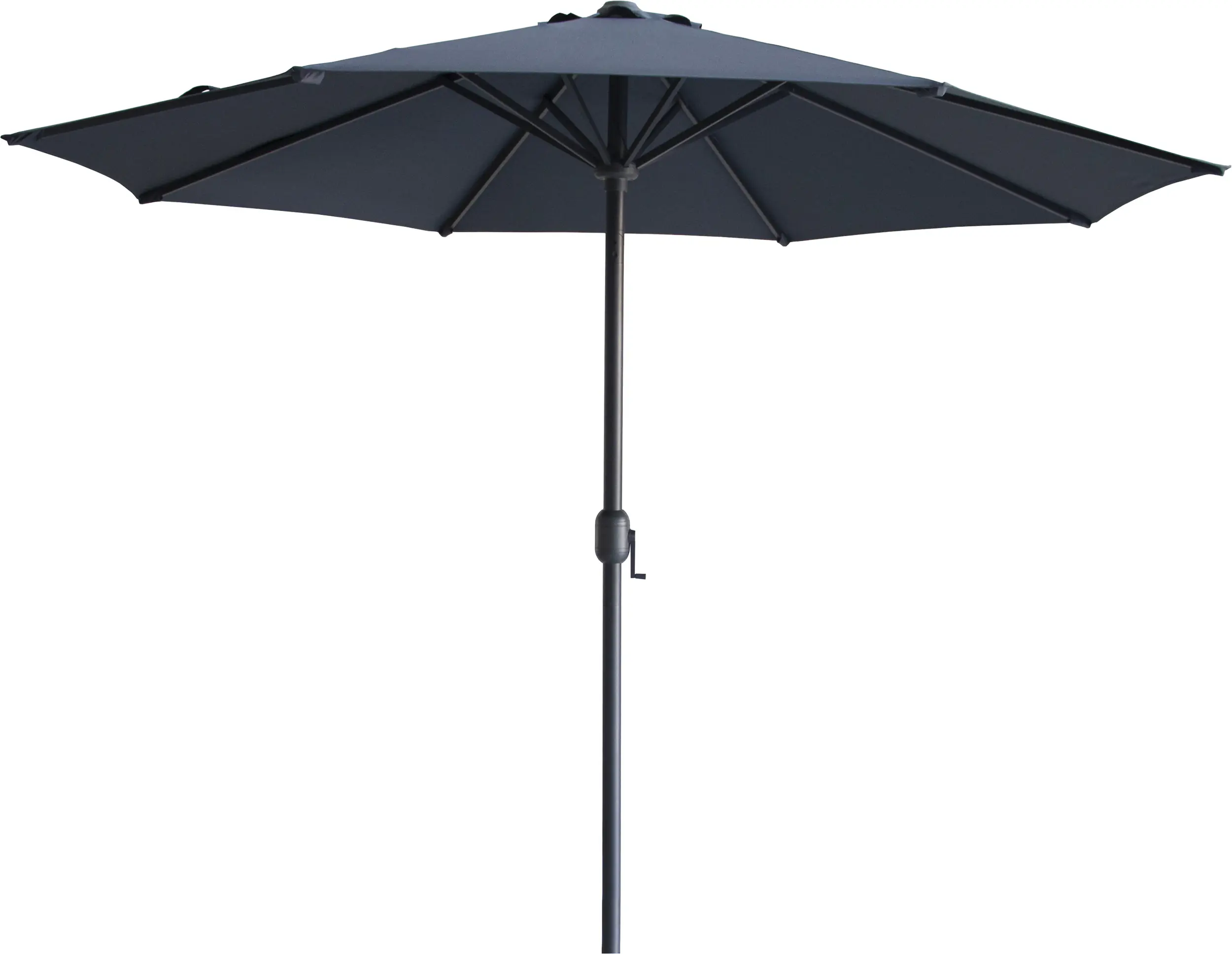 Primaster Sonnenschirm Kreta anthrazit/grau Ø 300 cm 