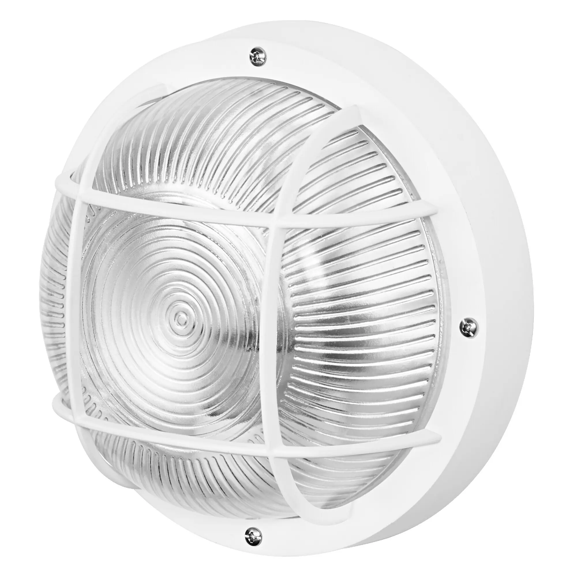 Osram LED Wandleuchte Bulkhead Essential Round E27 weiß Osram LED Wandleuchte Bulkhead Essential Round E27 weiß