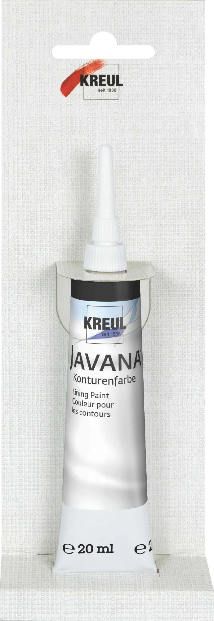 Kreul Javana Konturenfarbe schwarz 20 ml Tube Kreul Javana Konturenfarbe schwarz 20 ml Tube