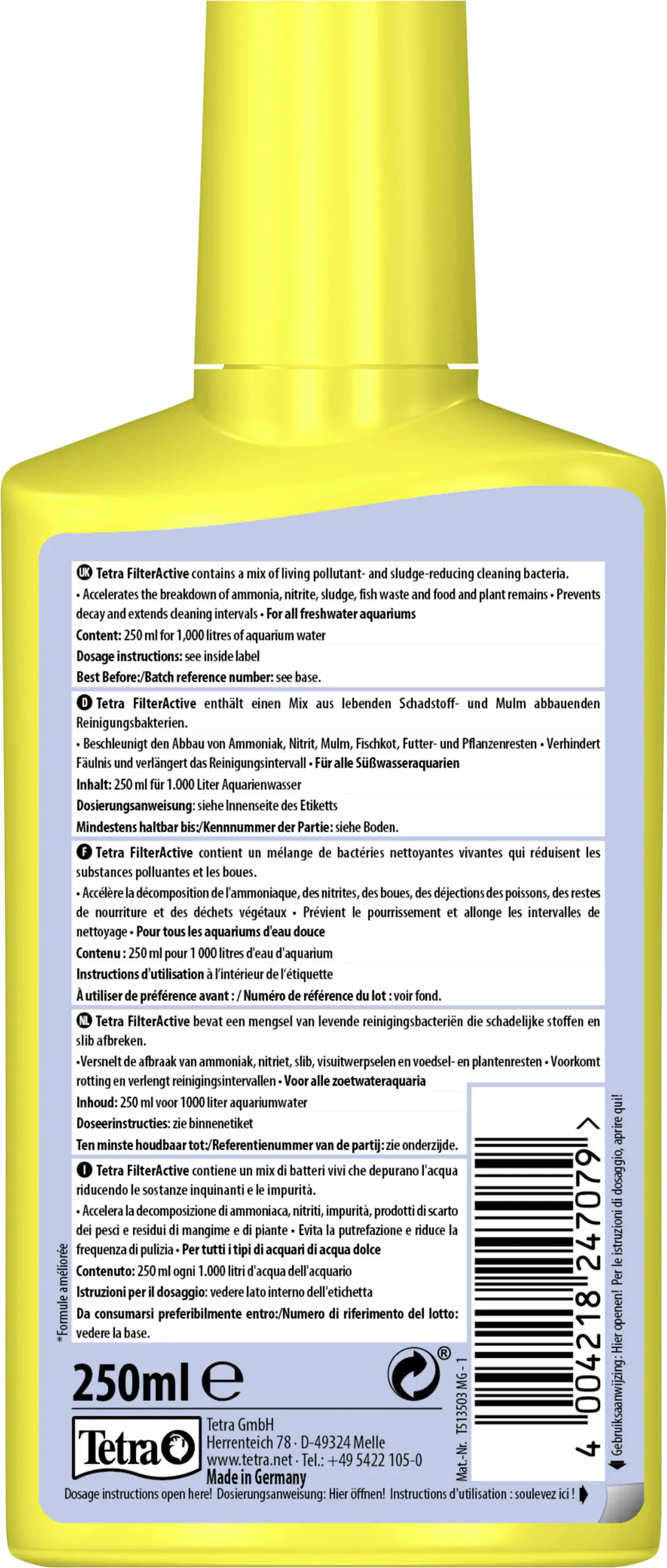 Tetra FilterActive 250 ml