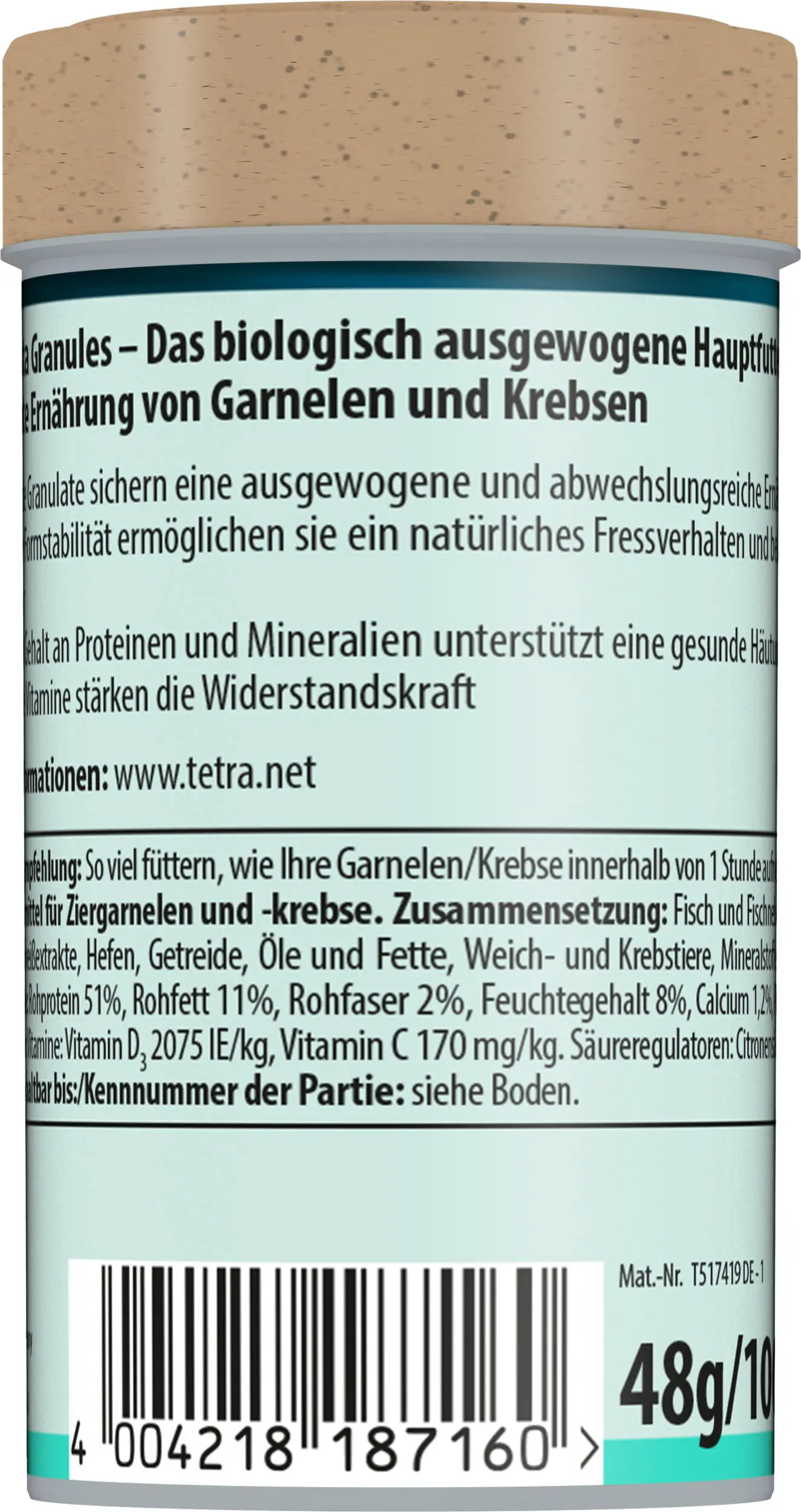 Tetra Fischfutter Crusta Granules 100 ml 