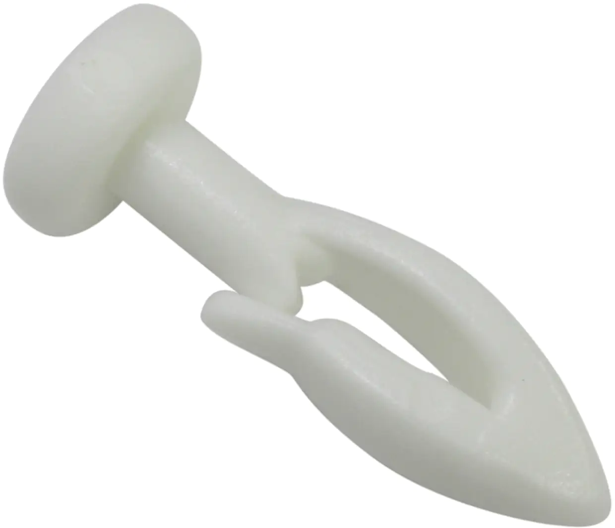 Gardinia Gleiter mit Stechhaken weiß, 30 Stück