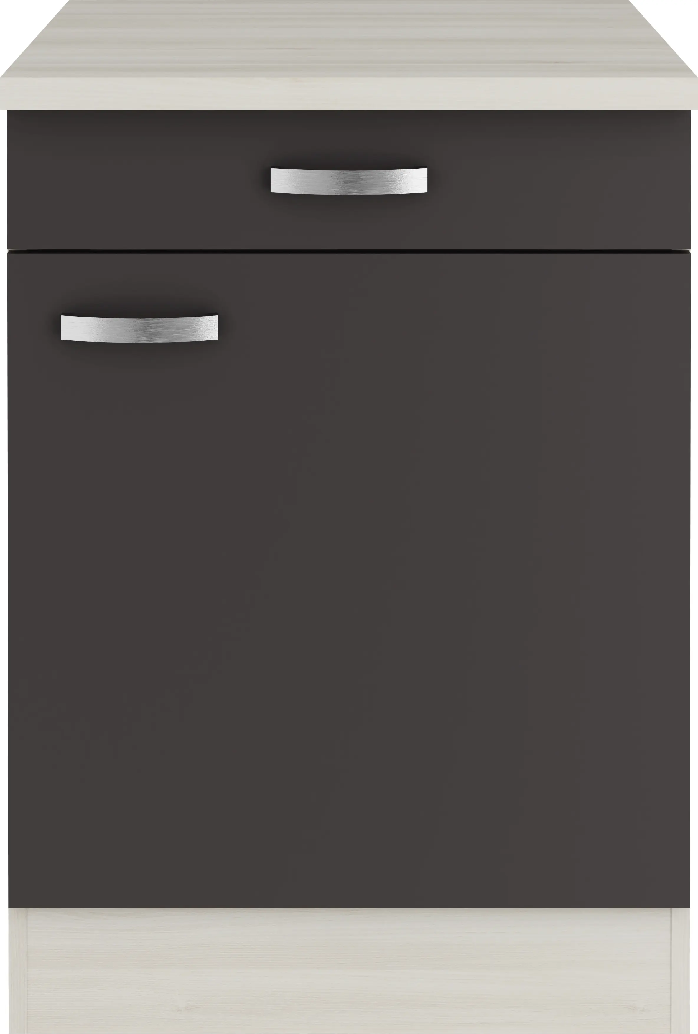 Optifit Unterschrank Faro 220 anthrazit/akazie 60 cm