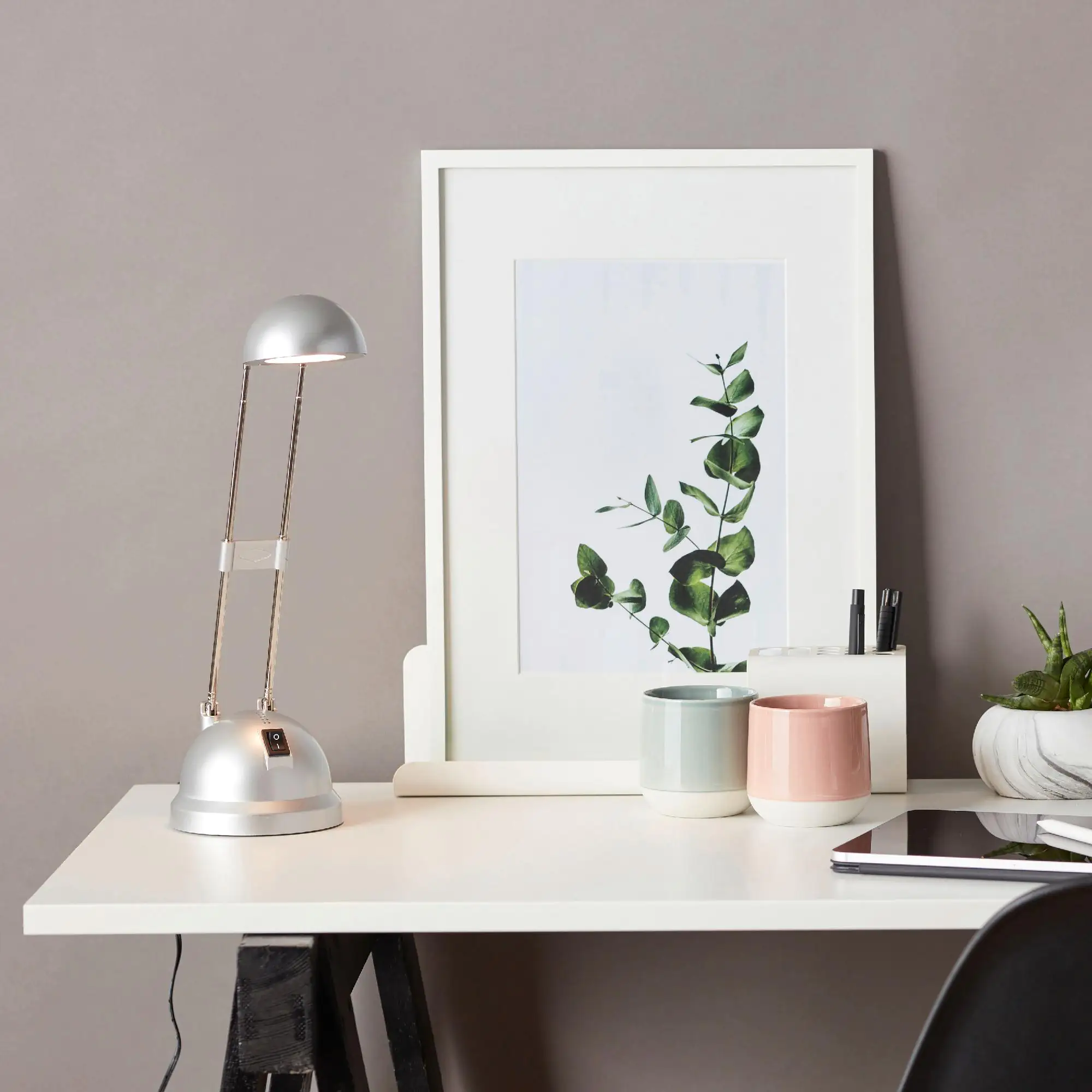 Brilliant LED Tischleuchte Katrina 20 x 11,5 cm 6 W, verstellbar, warmweiß