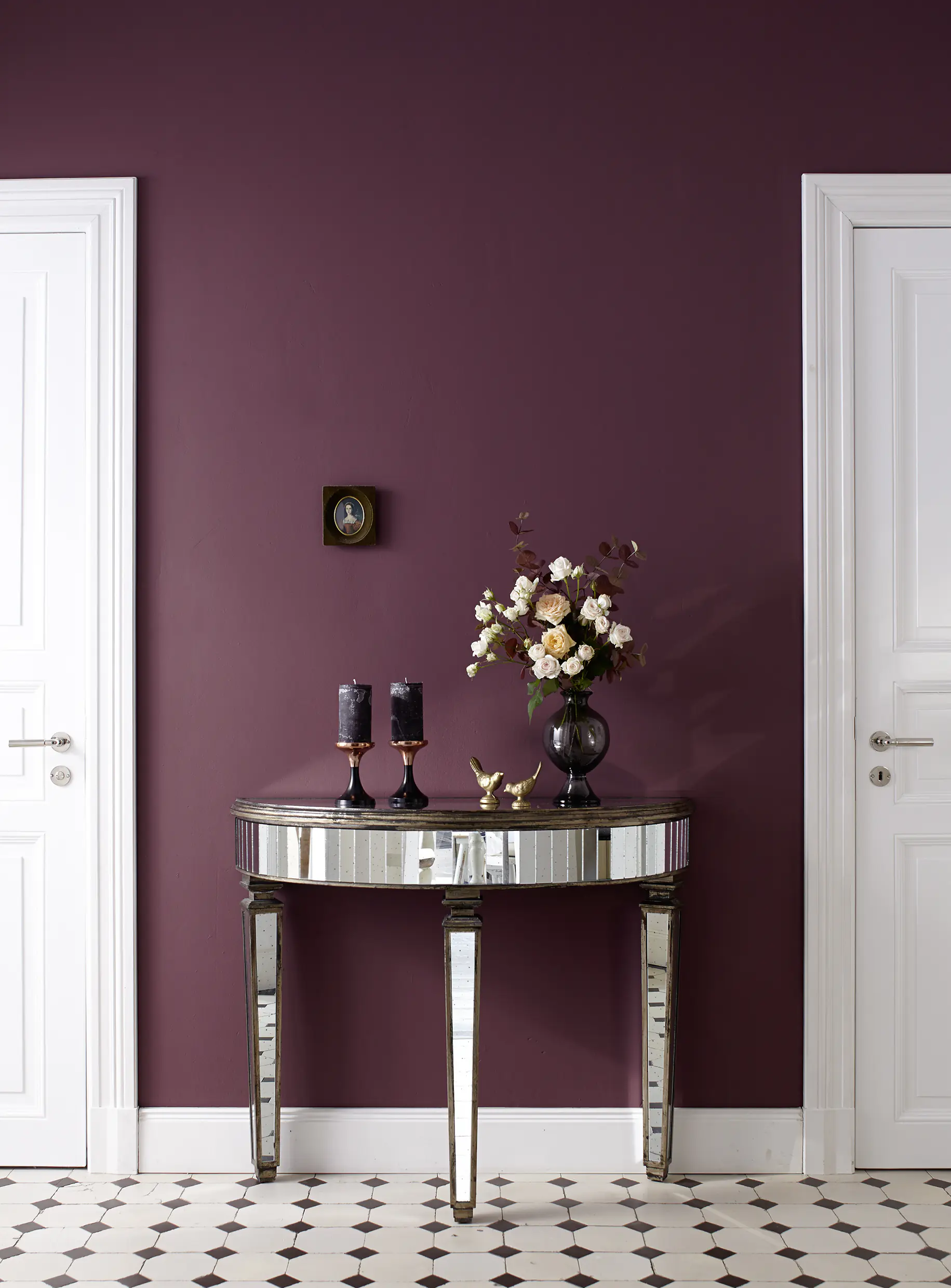Alpina Feine Farben Wandfarbe No. 17 Farbe der Könige - herrschaftliches purpur 2,5 L