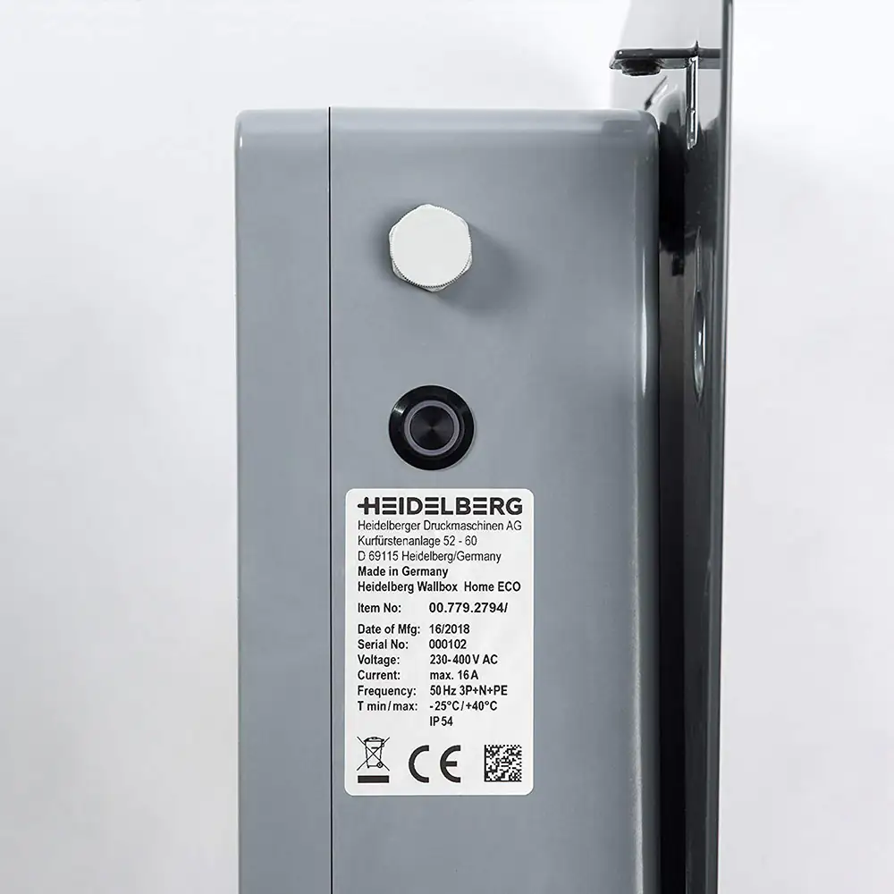 Heidelberg Wallbox Home Eco 5m Kabel 5 m bis 11 kW Federklemmtechnik Heidelberg Wallbox Home Eco 5m Kabel 5 m bis 11 kW Federklemmtechnik