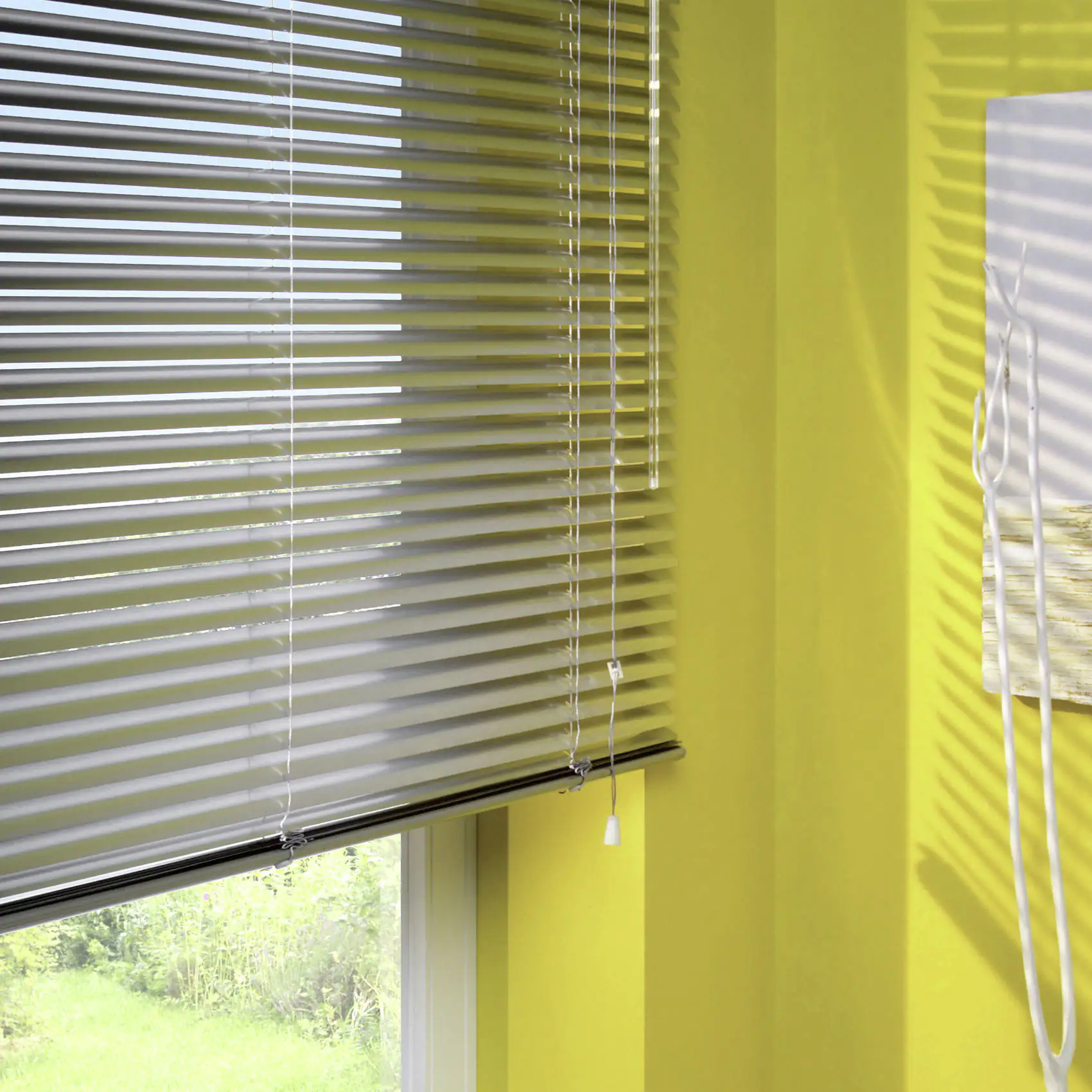 Gardinia Alu Jalousie silber, 60 x 130 cm