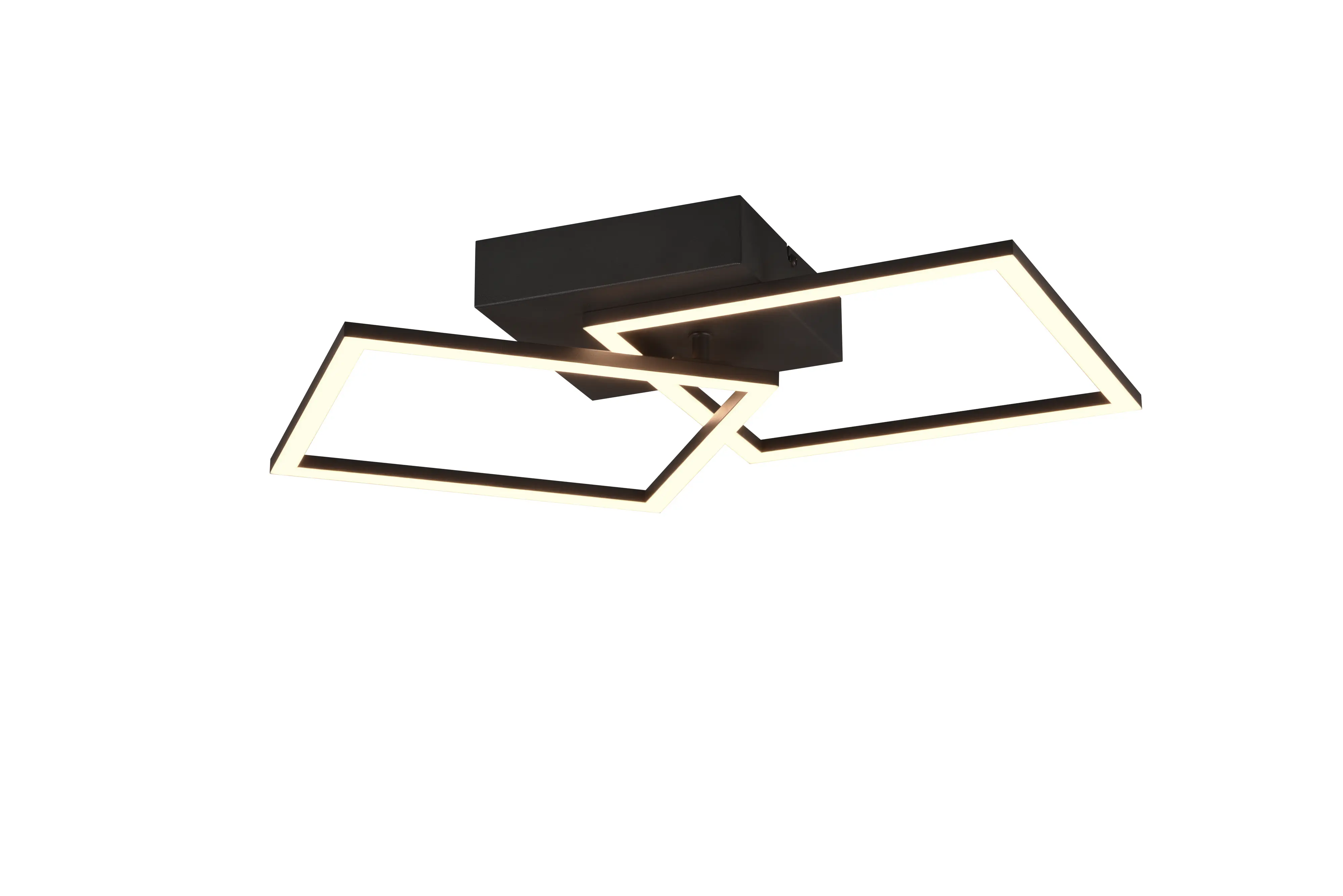 Trio Leuchten LED Deckenleuchte Trail 20W schwarz matt Trio Leuchten LED Deckenleuchte Trail 20W schwarz matt