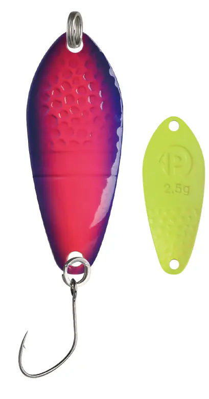 Paladin Angelköder Spoon Midgard 2,5 g UV pink/lila/gelb
