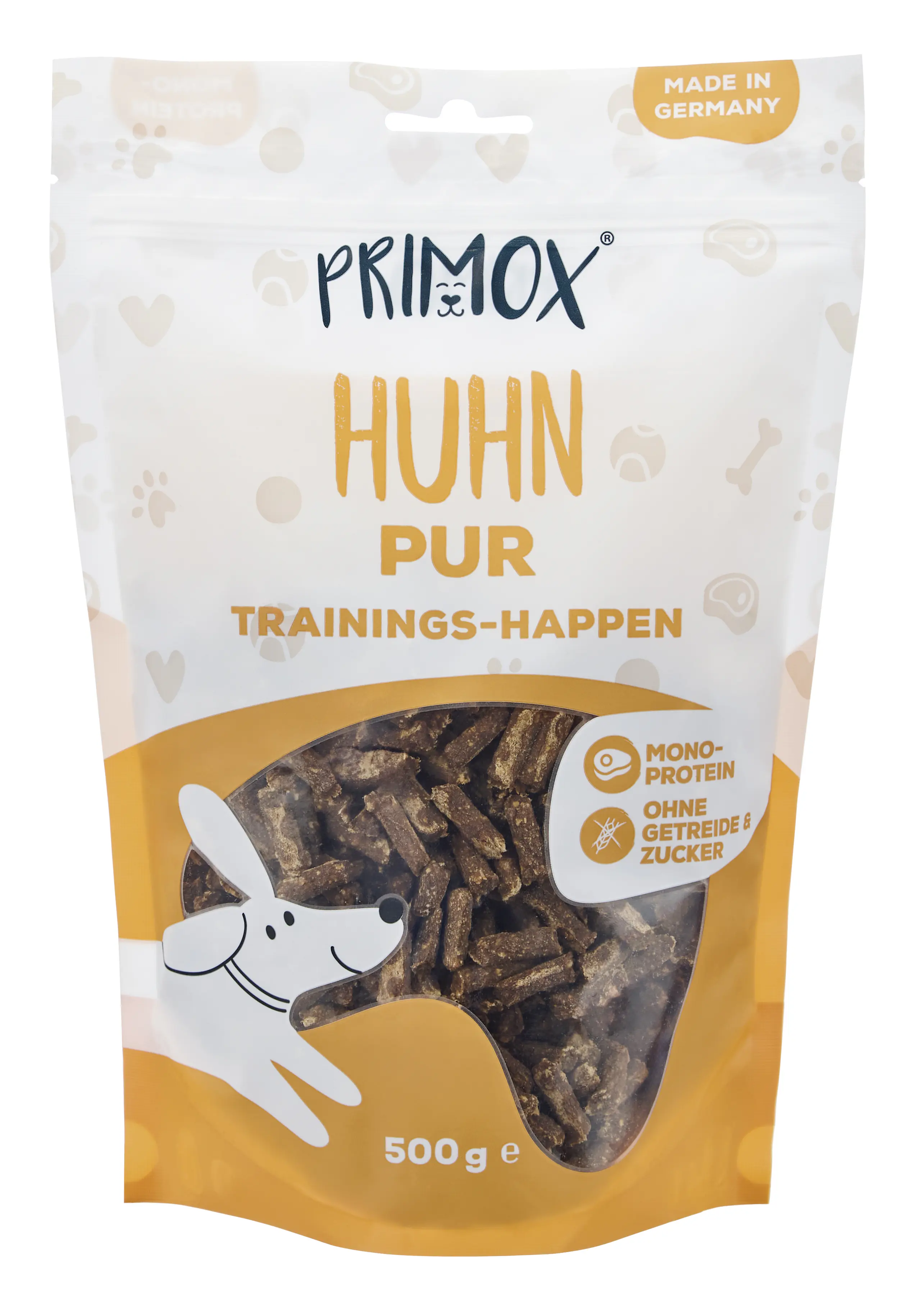 Primox Hundeleckerli Snack getreidefrei 500 g Huhn