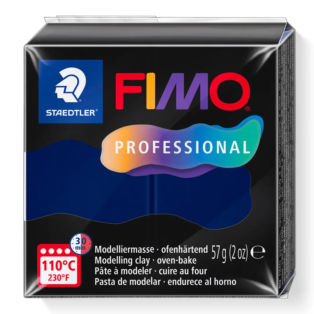 Fimo Modelliermasse professional marineblau 57g