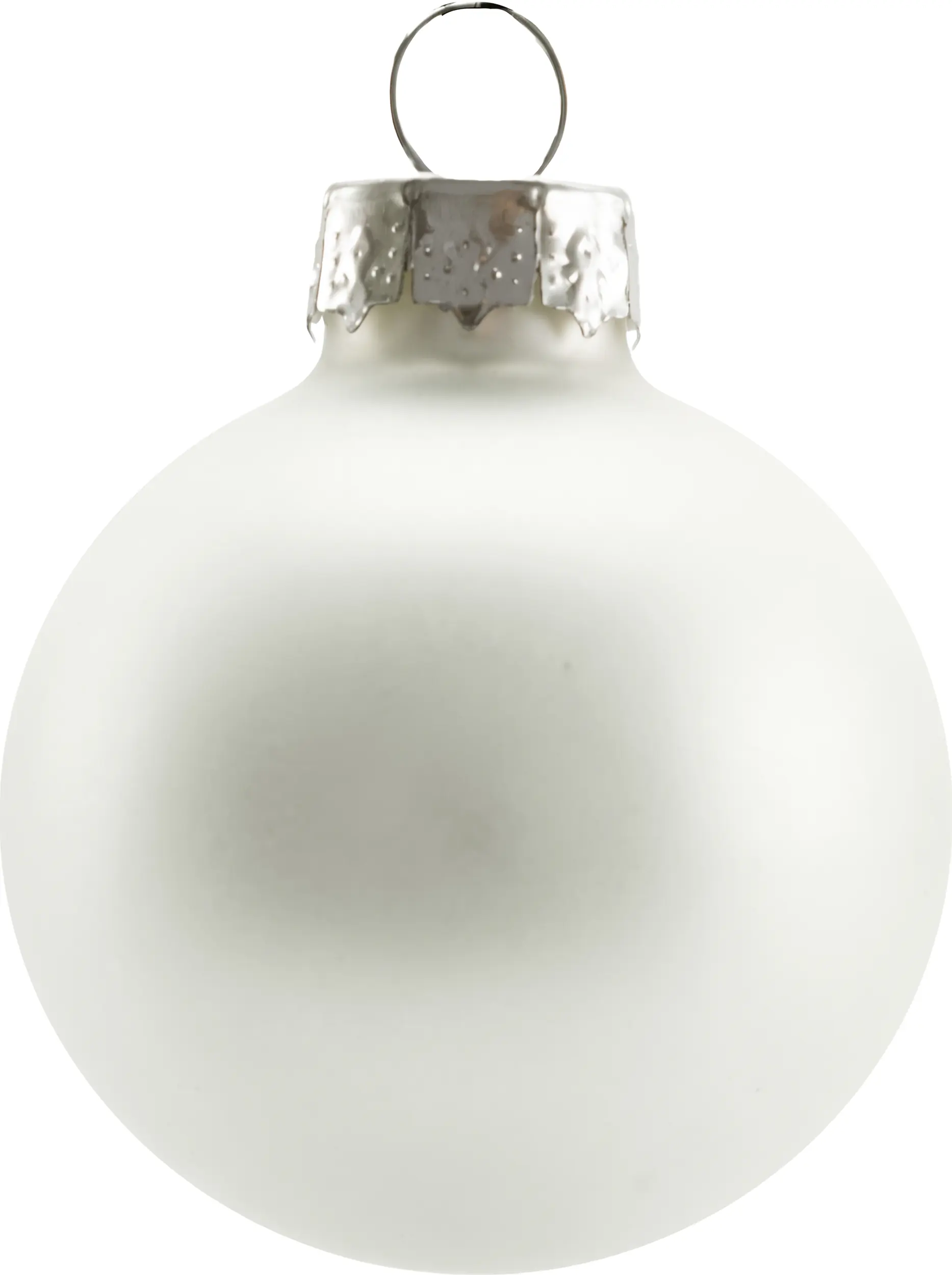 TrendLine Weihnachtskugeln aus Glas Ø 6 cm blau weiß 20 Stück