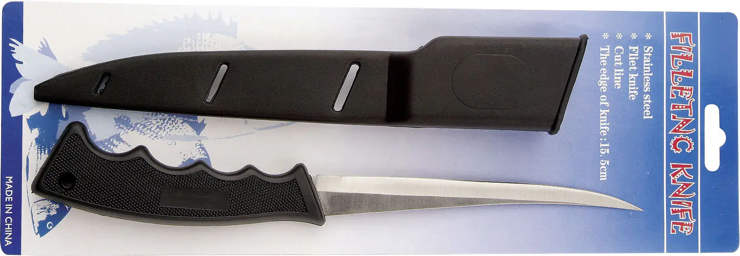 Paladin Filiermesser 17,5cm/schwarz