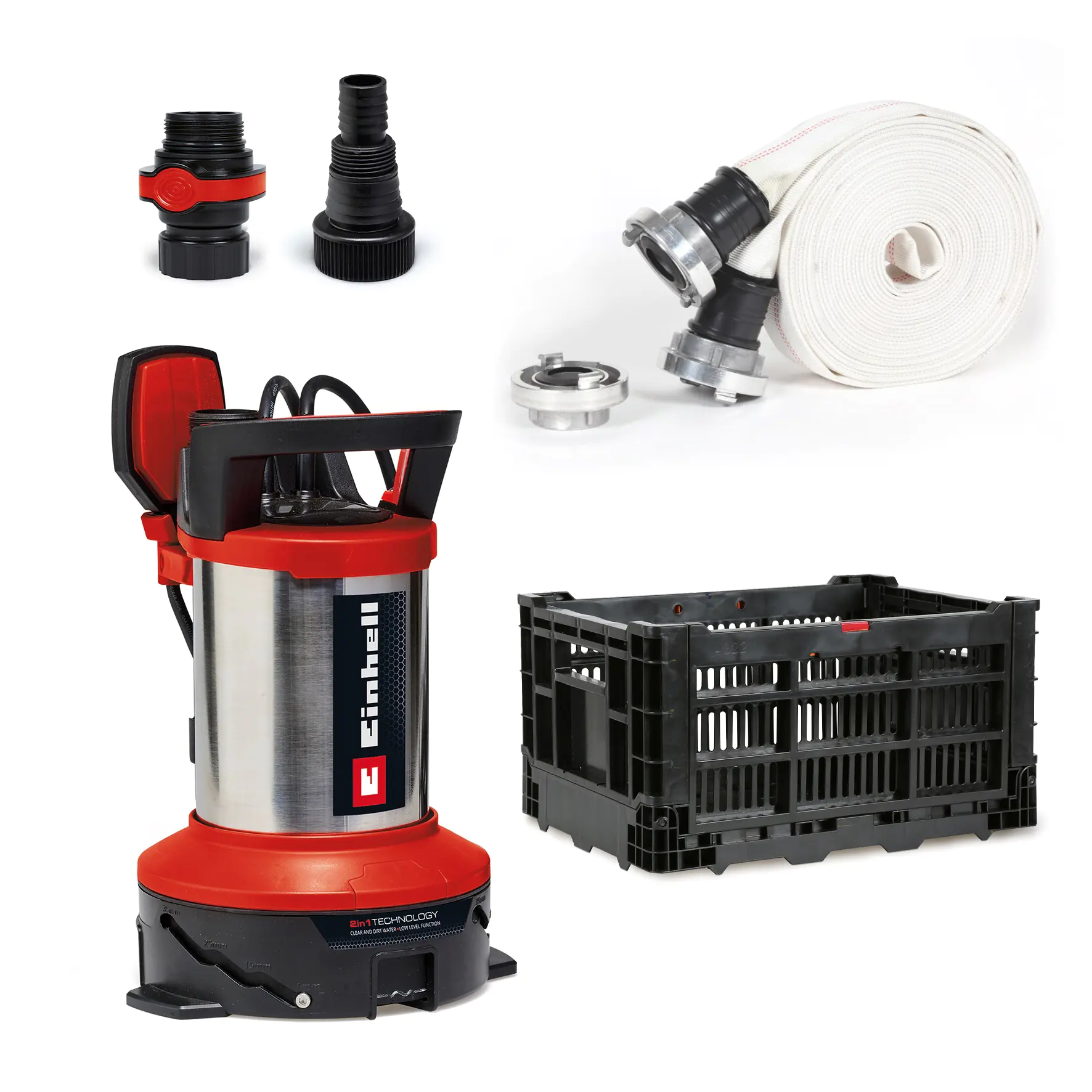 Einhell Flutset Tauchpumpe GE-DP 7535 N LL ECO 18.500 l/h Einhell Flutset Tauchpumpe GE-DP 7535 N LL ECO 18.500 l/h