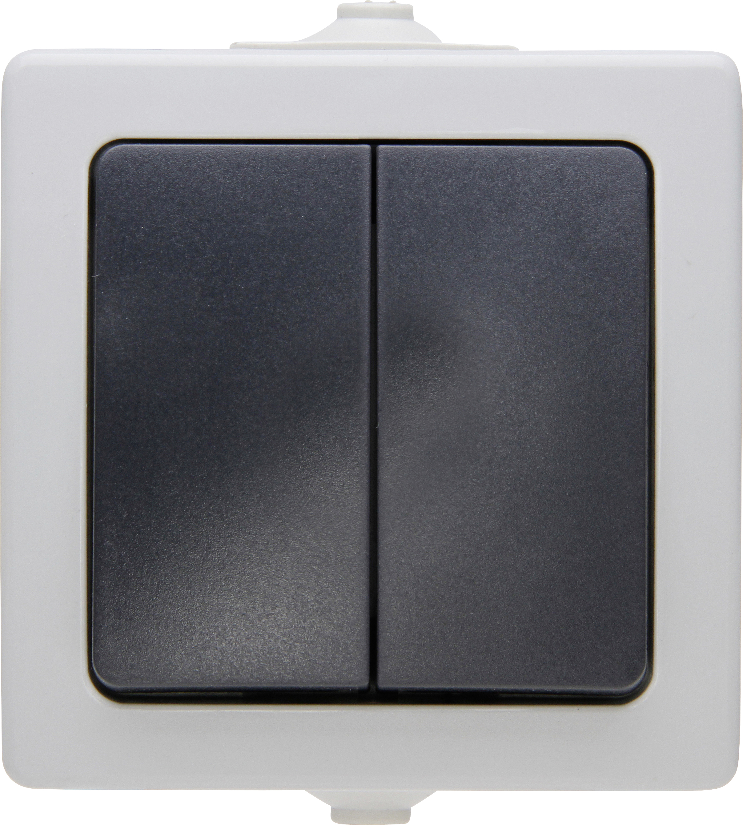 Kopp Feuchtraum Serienschalter Nautic, grau, 565556008