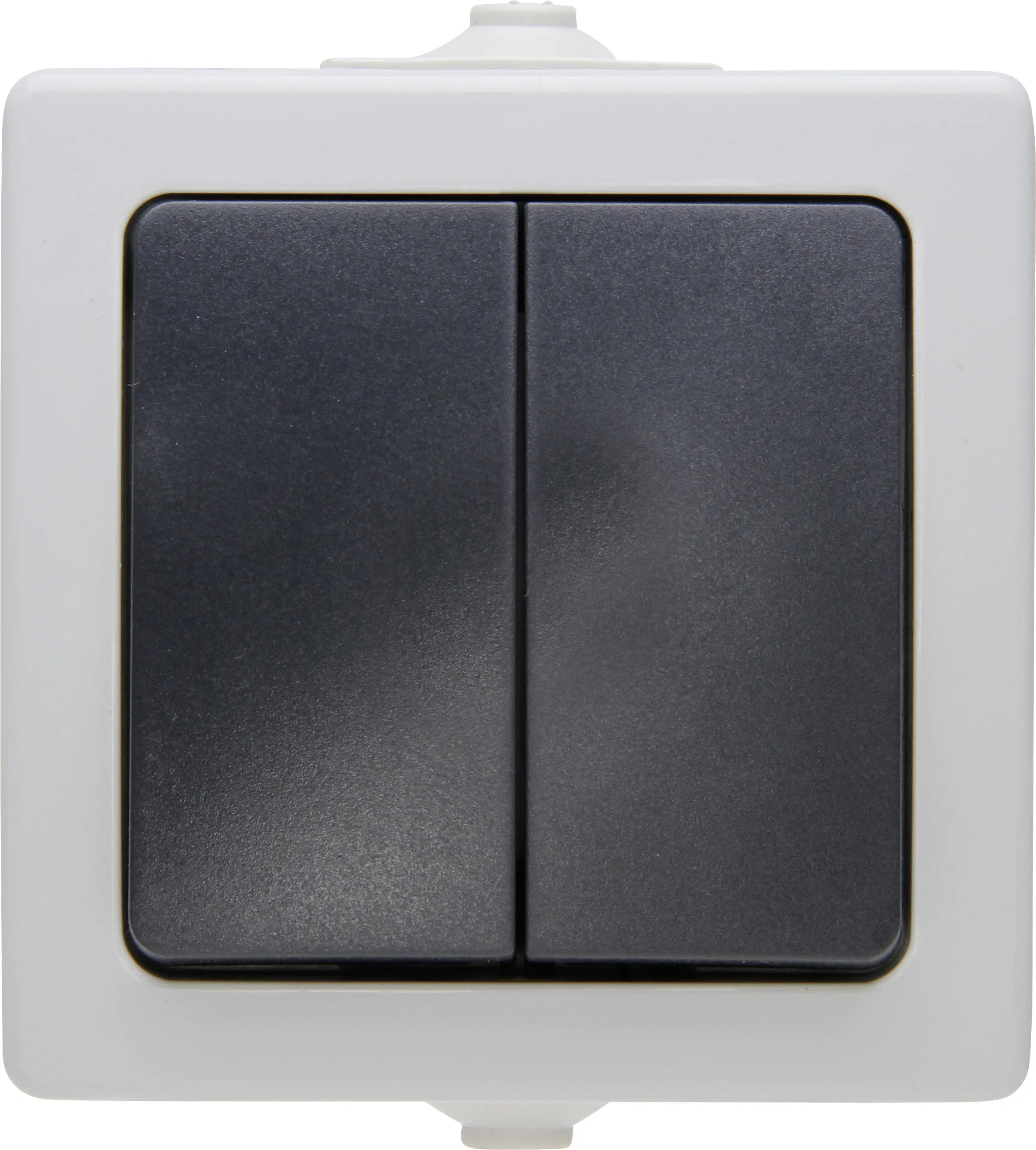 Kopp Feuchtraum Serienschalter Nautic, grau, 565556008