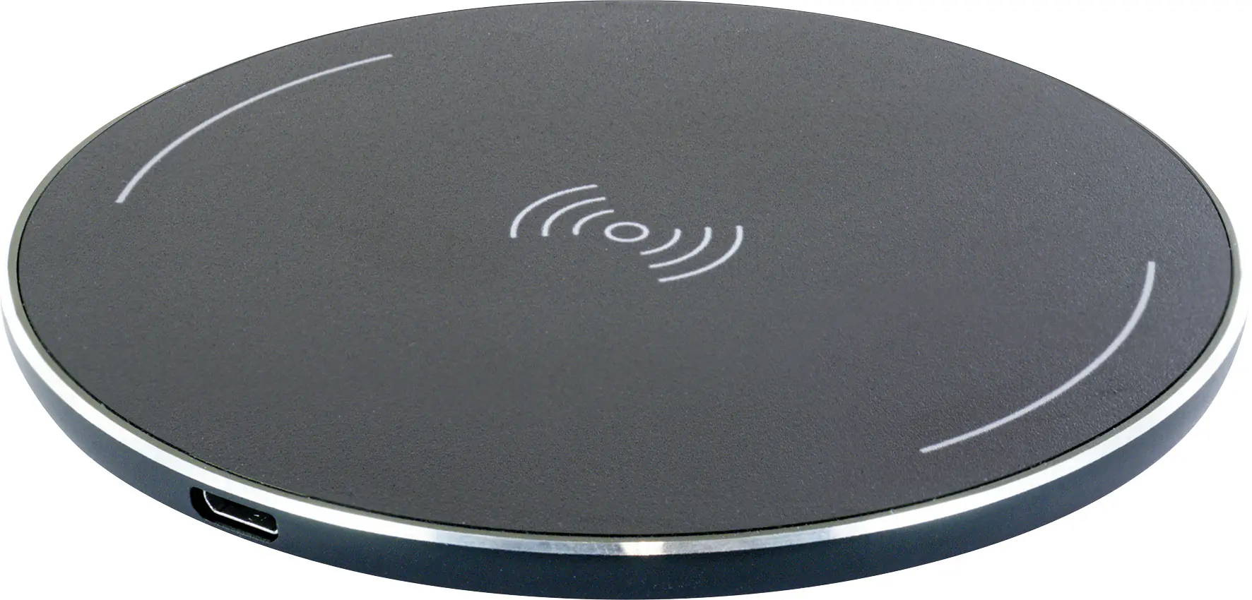 Schwaiger induktive QI Ladestation Universal 7,5 / 10 W, schwarz, Status LED