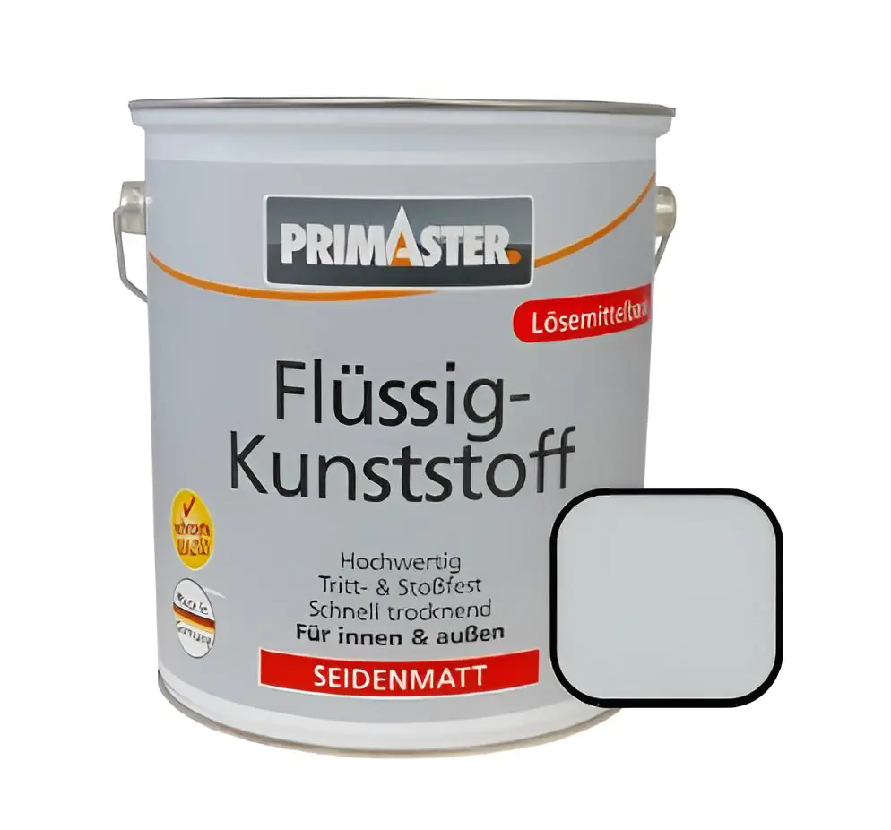 Primaster Premium Flüssigkunststoff RAL 7035 750 ml lichtgrau seidenmatt