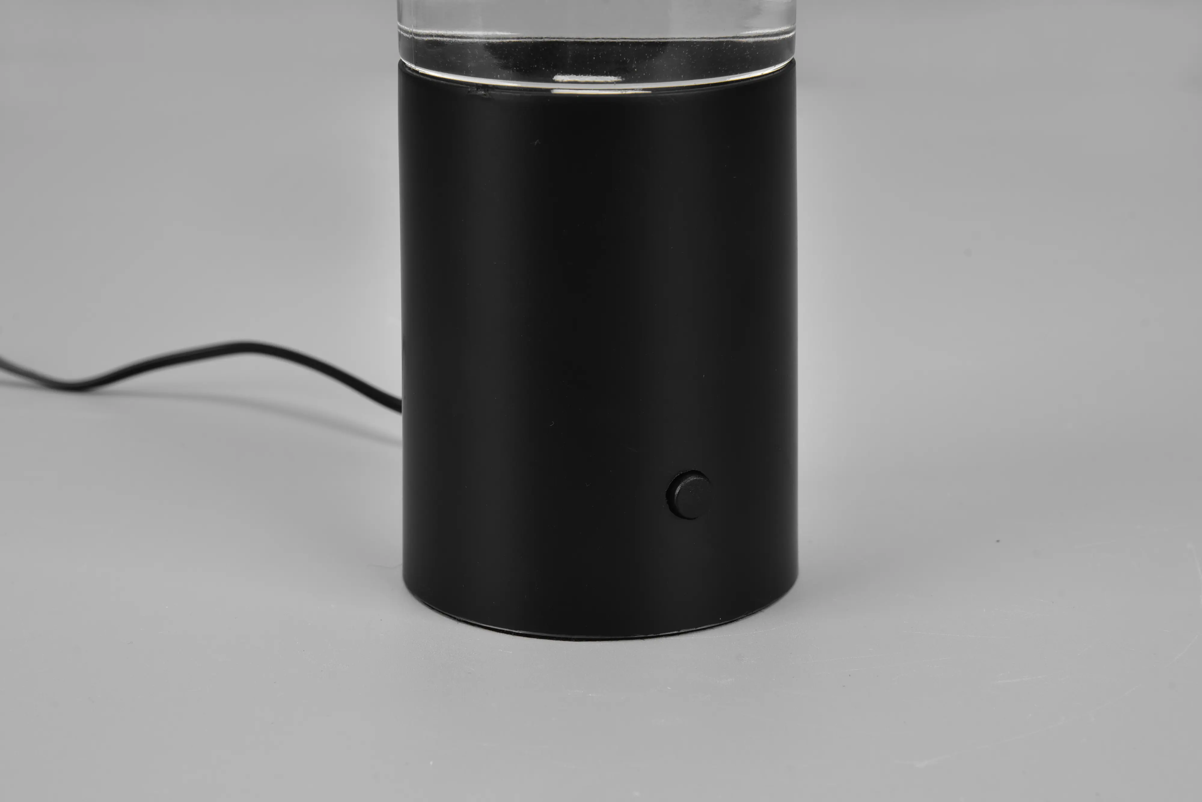 Reality LED Tischleuchte Tornado Ø 7 x 34 cm RGB schwarz matt