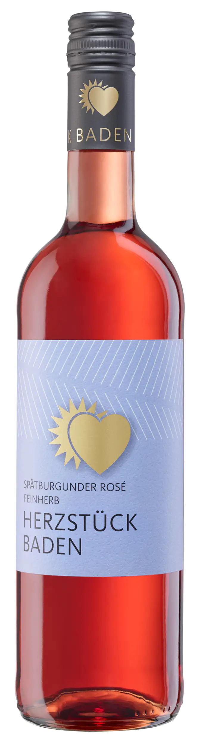 Herzstück Baden Rose Spätburgunder Rosé QW feinherb 0,75 l