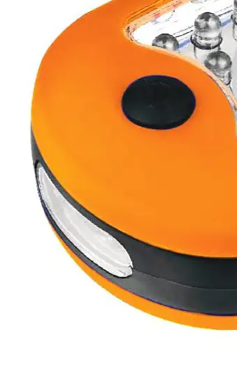 TrendLine LED Taschenlampe orange