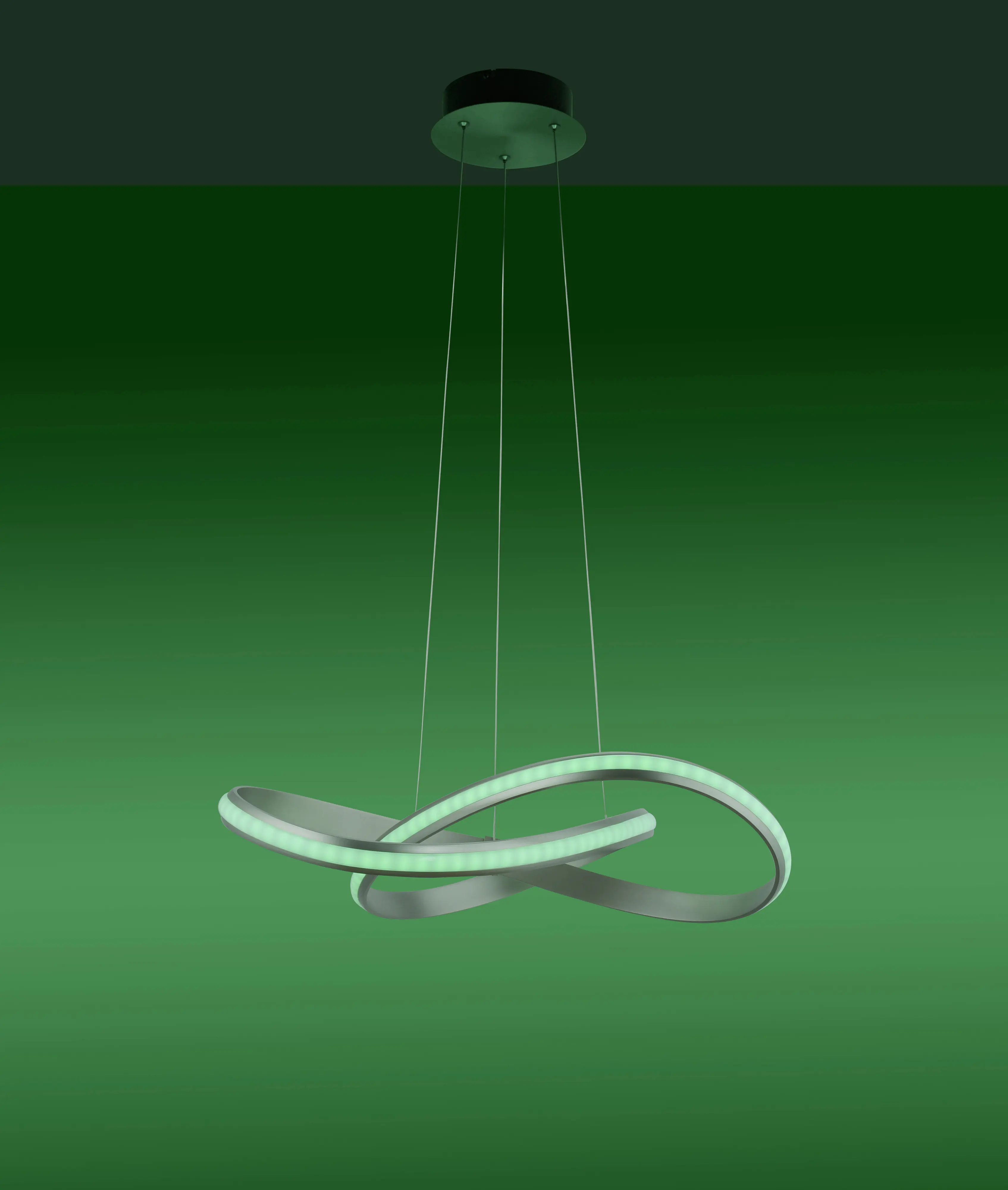 JustLight Lola Smart LED Pendelleuchte Melinda 57 cm RGBW Smart