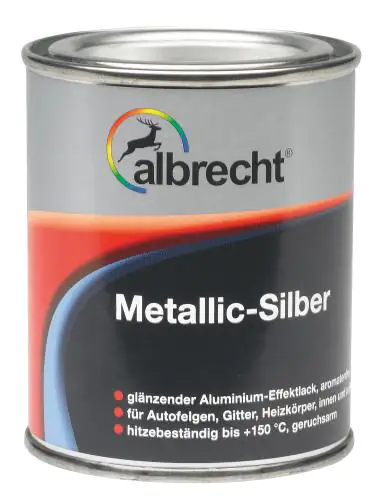 Albrecht Metallic-Silber 125 ml silber